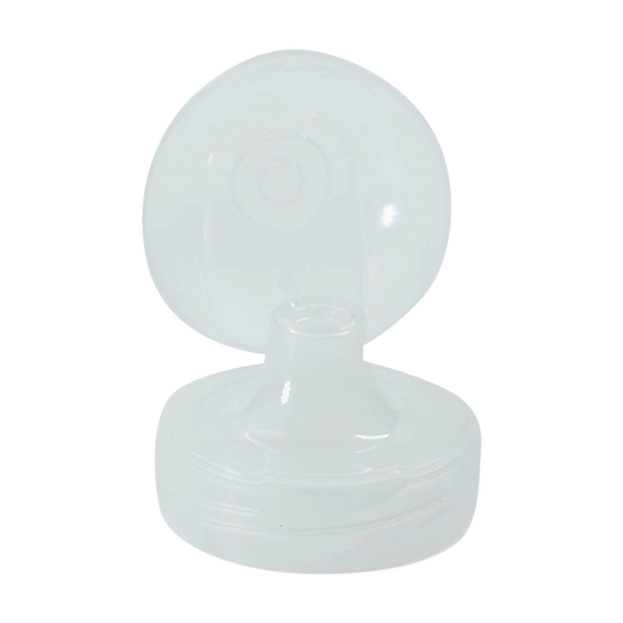 Bouchon à vis avec charnière rabattable Kavodrink, plastique PP, blanc Bouchon à vis avec charnière rabattable Kavodrink, plastique PP, blanc