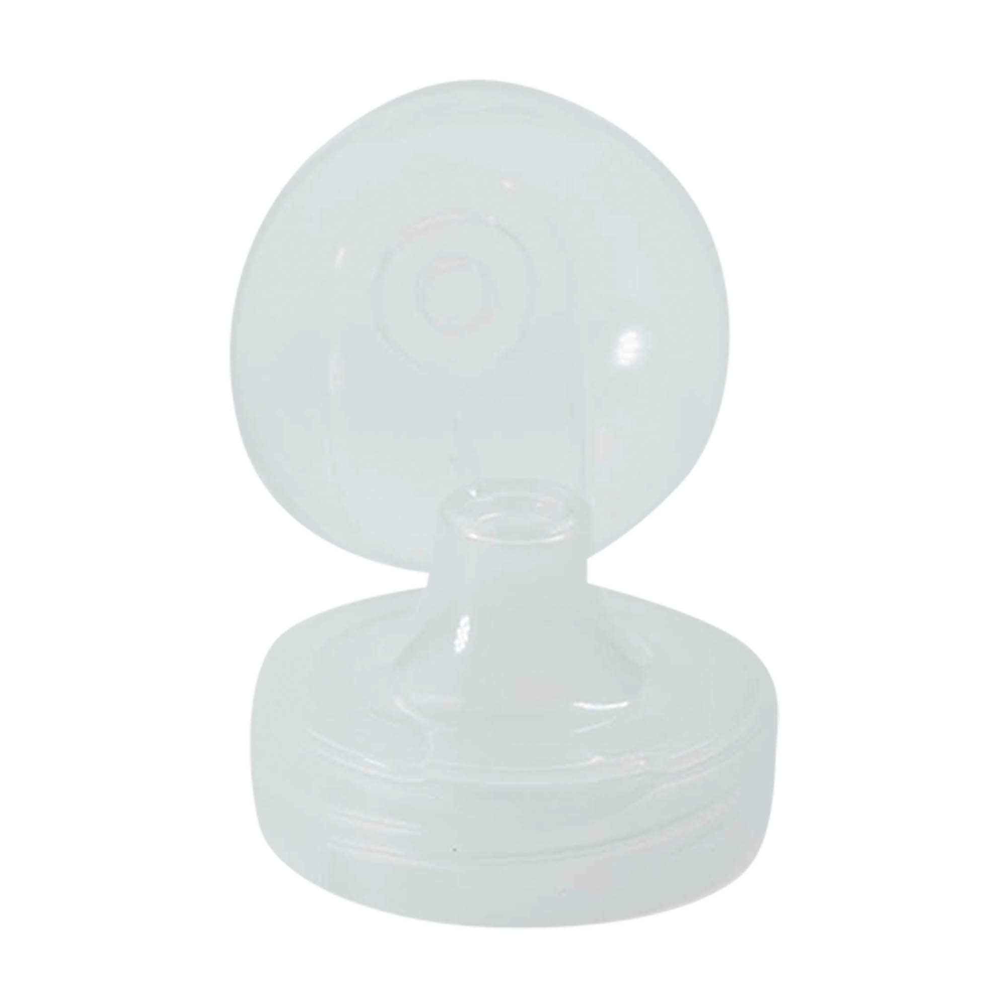 Bouchon à vis avec charnière rabattable Kavodrink, plastique PP, blanc