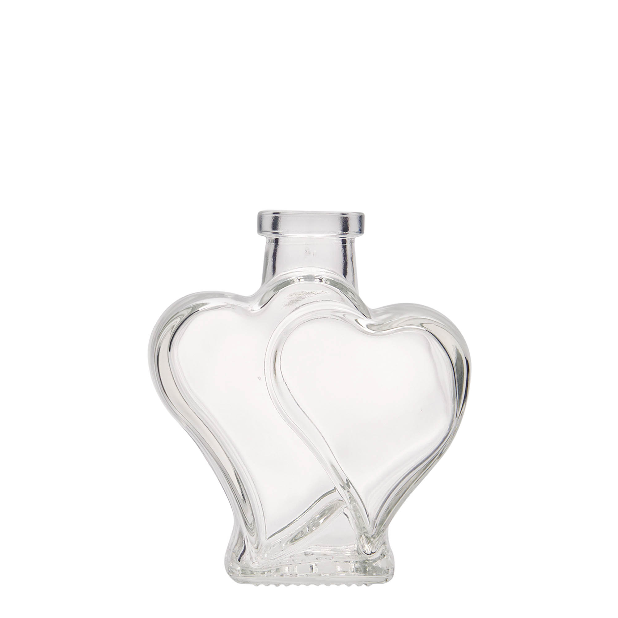 Flacon en verre de 200 ml « Doppelherz », ouverture : liège Flacon en verre de 200 ml « Doppelherz », ouverture : liège