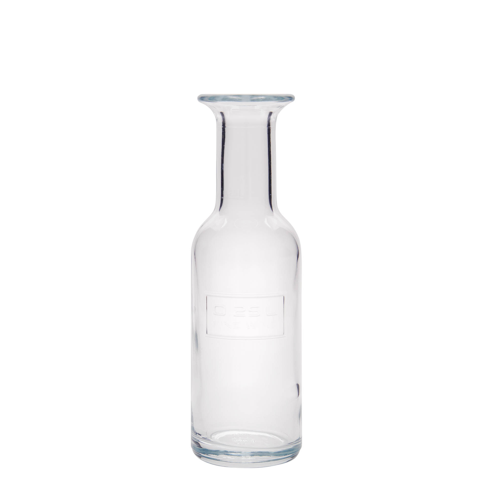 Bouteille en verre 250 ml 'Optima Fine Wine', ouverture : bouchon en liège Bouteille en verre 250 ml 'Optima Fine Wine', ouverture : bouchon en liège