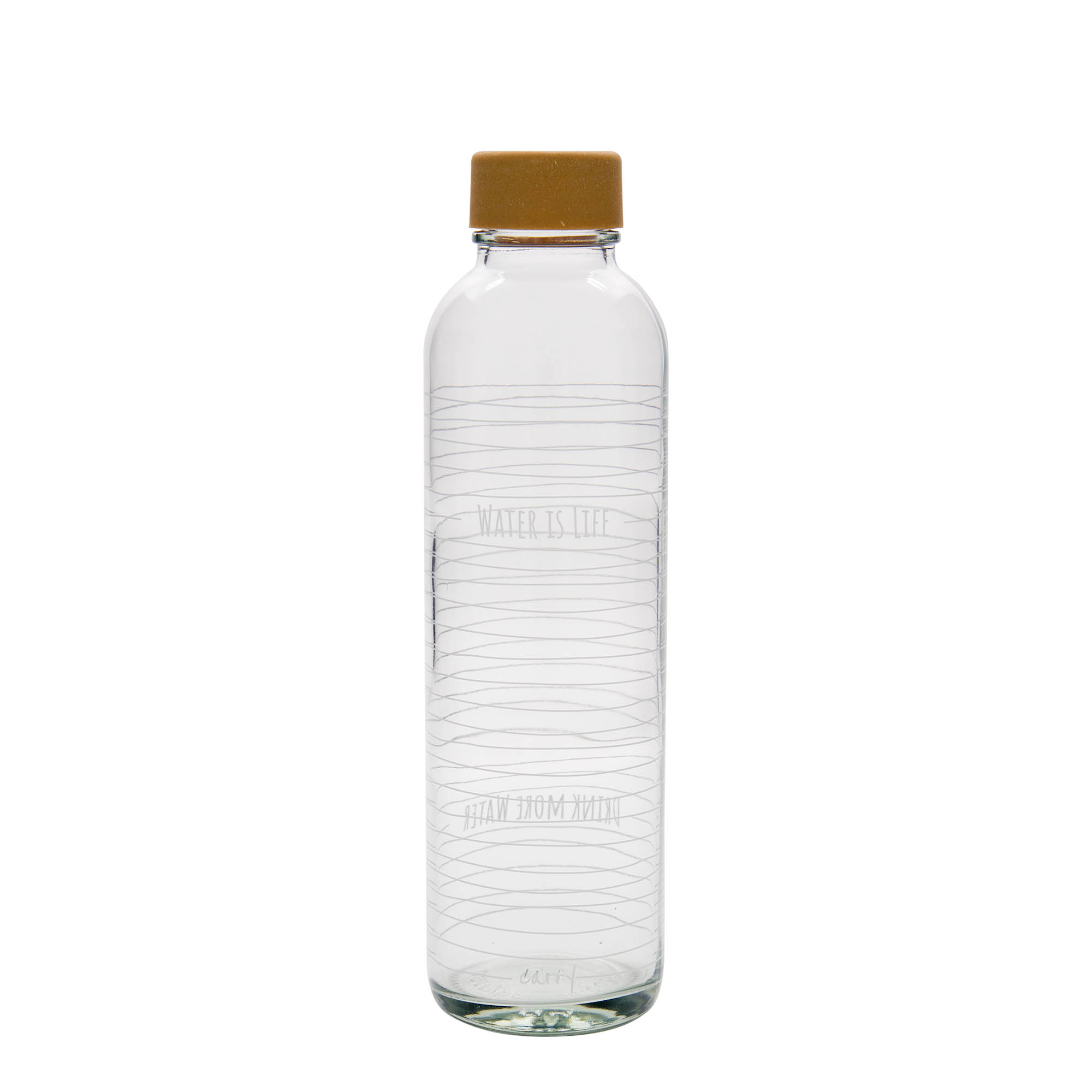 Bouteille d'eau 700 ml CARRY Bottle 'Water is Life', ouverture : bouchon à vis Bouteille d'eau 700 ml CARRY Bottle 'Water is Life', ouverture : bouchon à vis