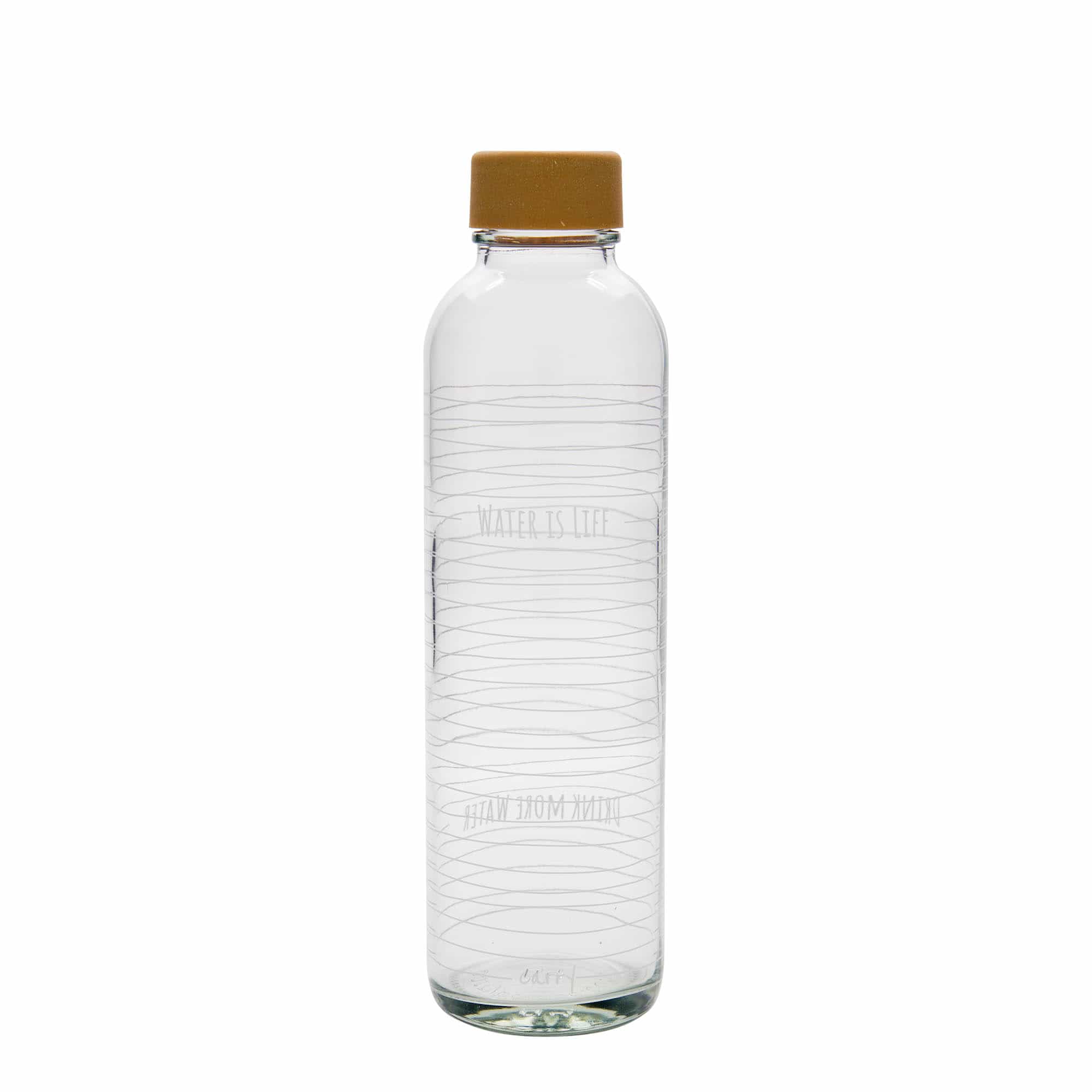 Bouteille d'eau 700 ml CARRY Bottle « Water is Life », ouverture : bouchon à vis