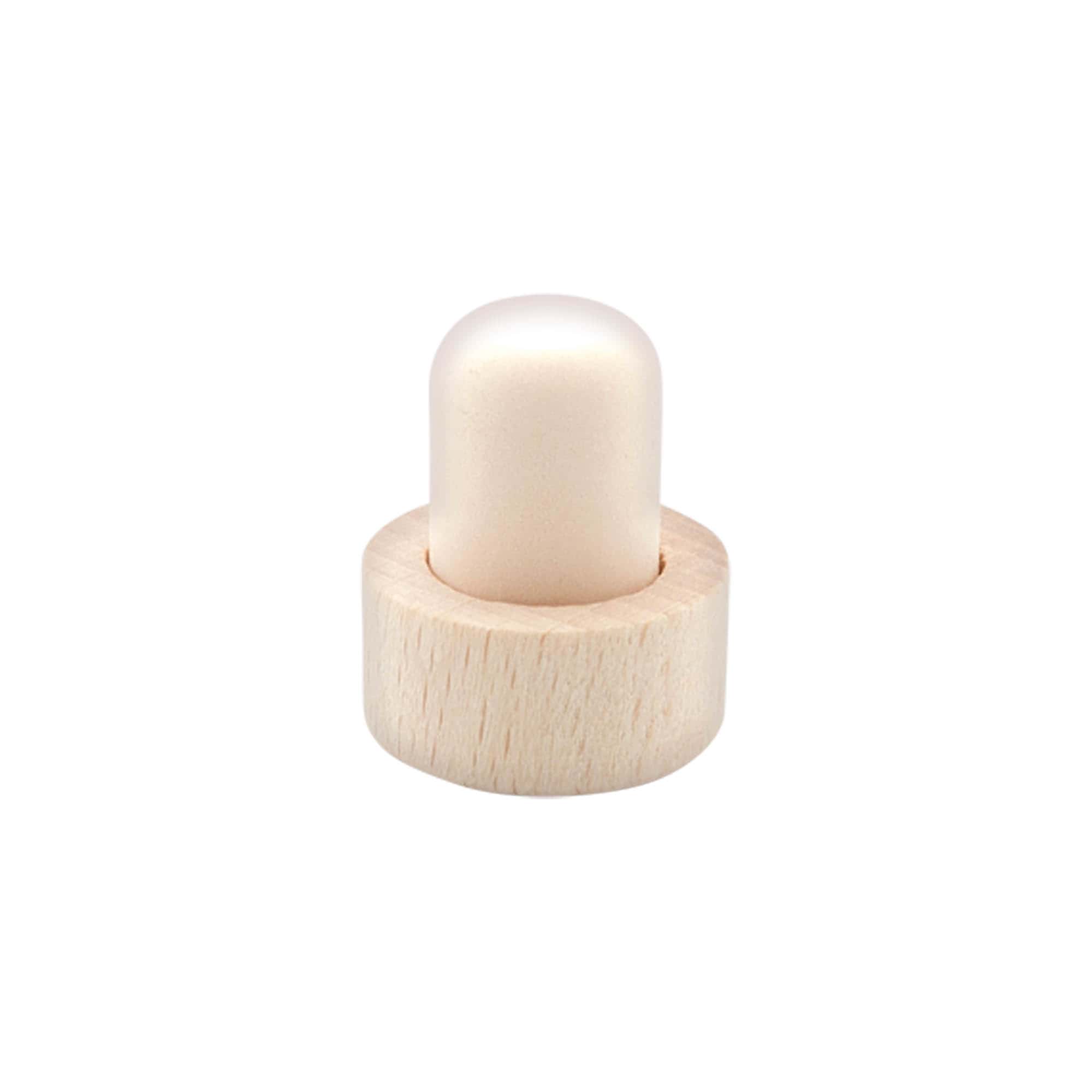 Bouchon à prise 18 mm, bois/plastique, pour embouchure : liège