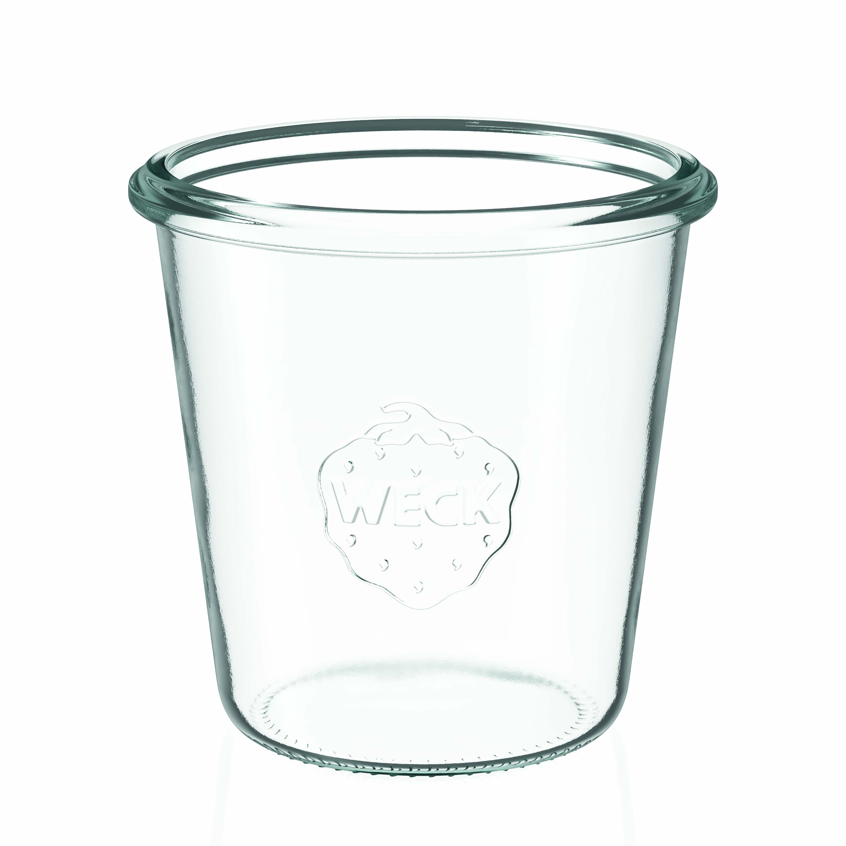 290 ml bocal WECK à renversement, ouverture : bord rond 290 ml bocal WECK à renversement, ouverture : bord rond