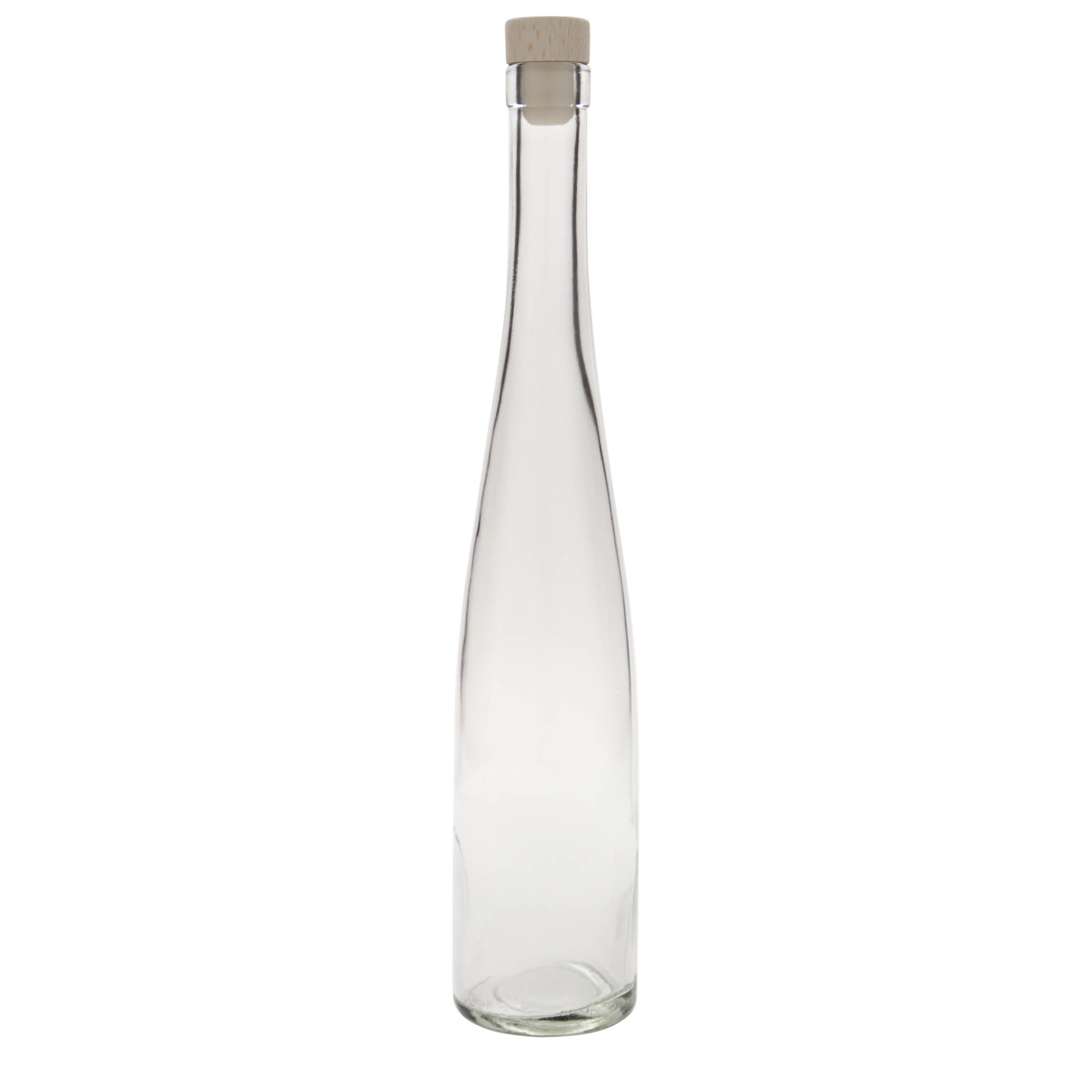 Bouteille en verre de 500 ml « Weinschlegel », ouverture : bouchon en liège Bouteille en verre de 500 ml « Weinschlegel », ouverture : bouchon en liège