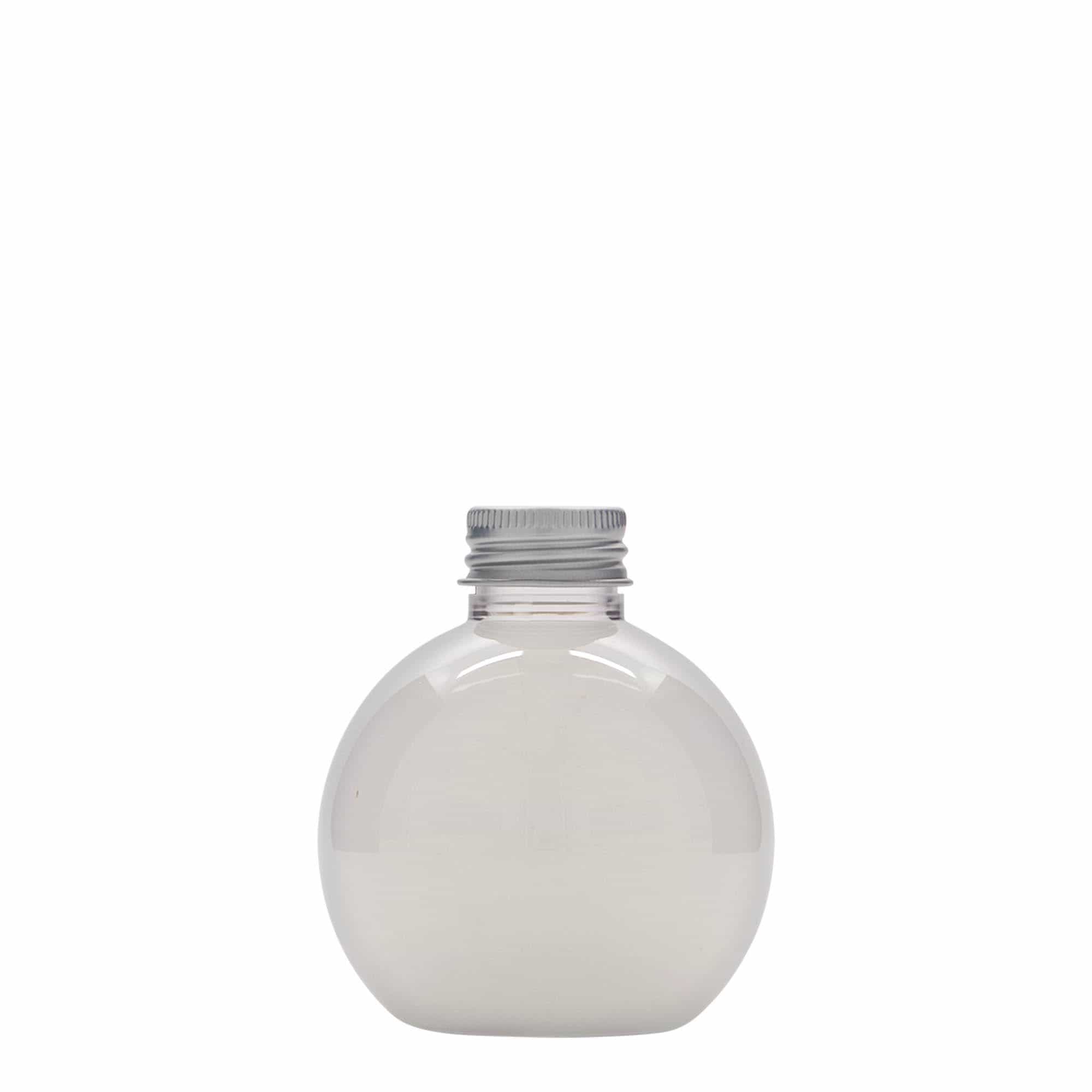 Bouteille en PET 150 ml 'Perry', ronde, plastique, bouchage: 24/410