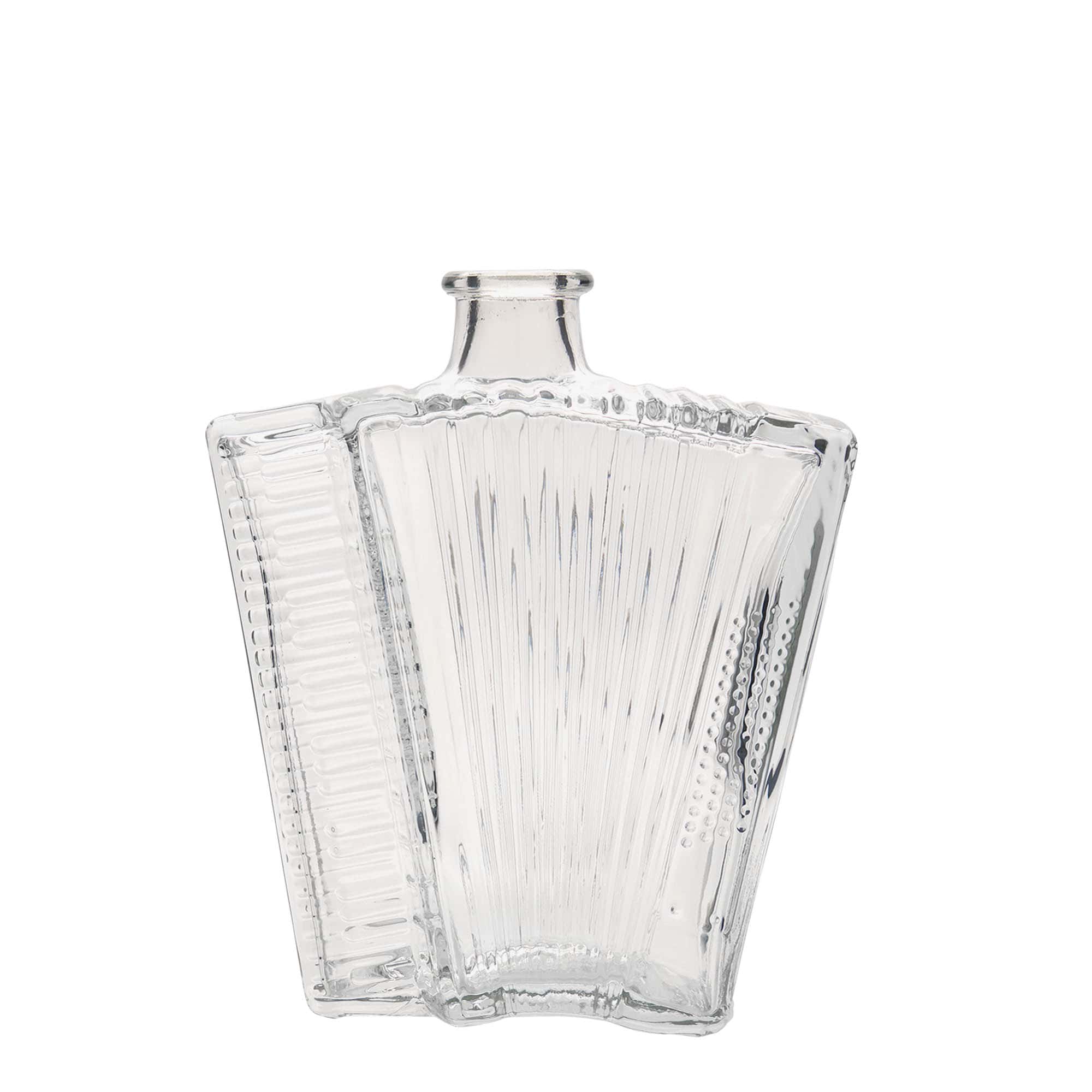 Bouteille en verre 500 ml « Accordéon », ouverture : liège
