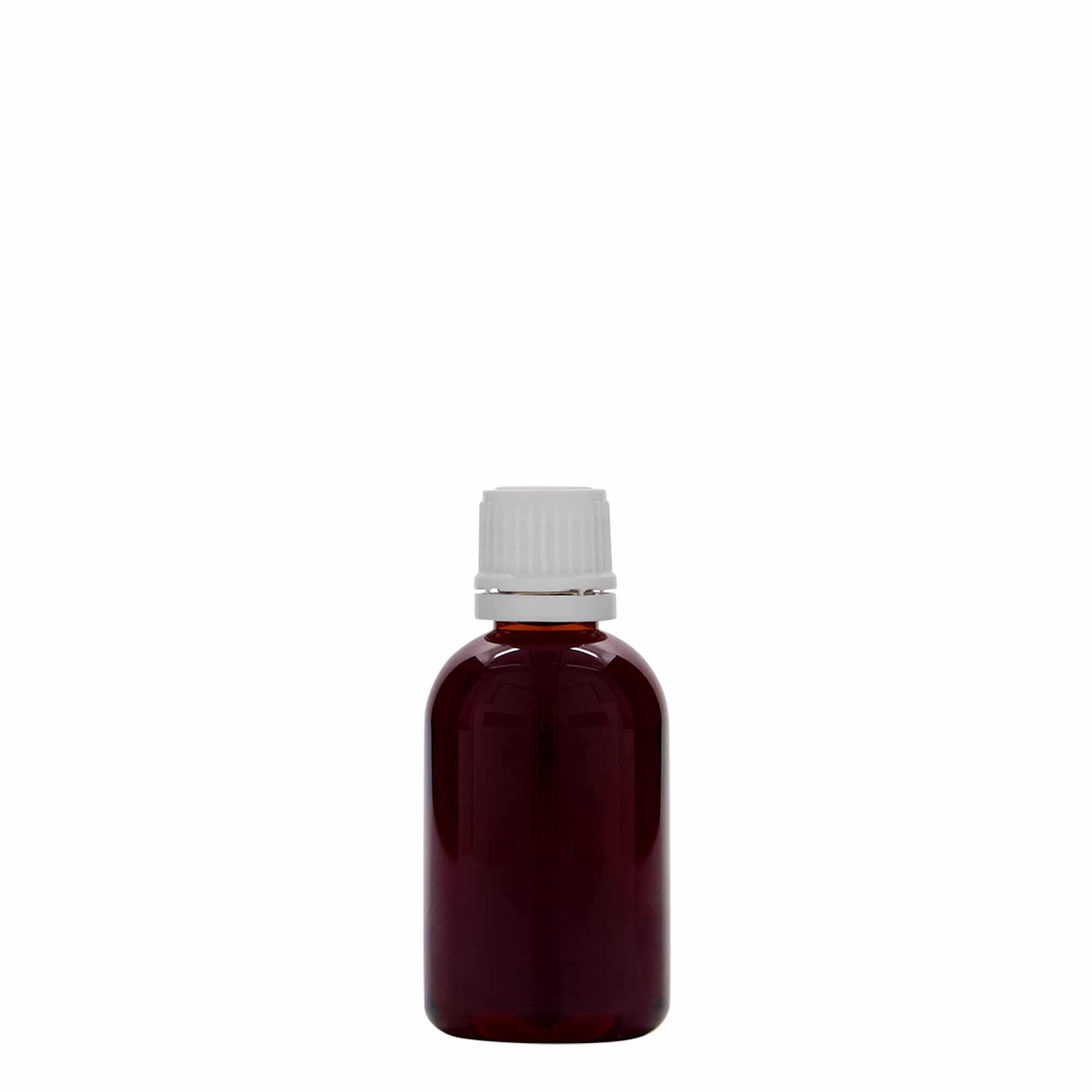 Flacon médical PET 50 ml 'Easy Living', plastique, ouverture : DIN 18