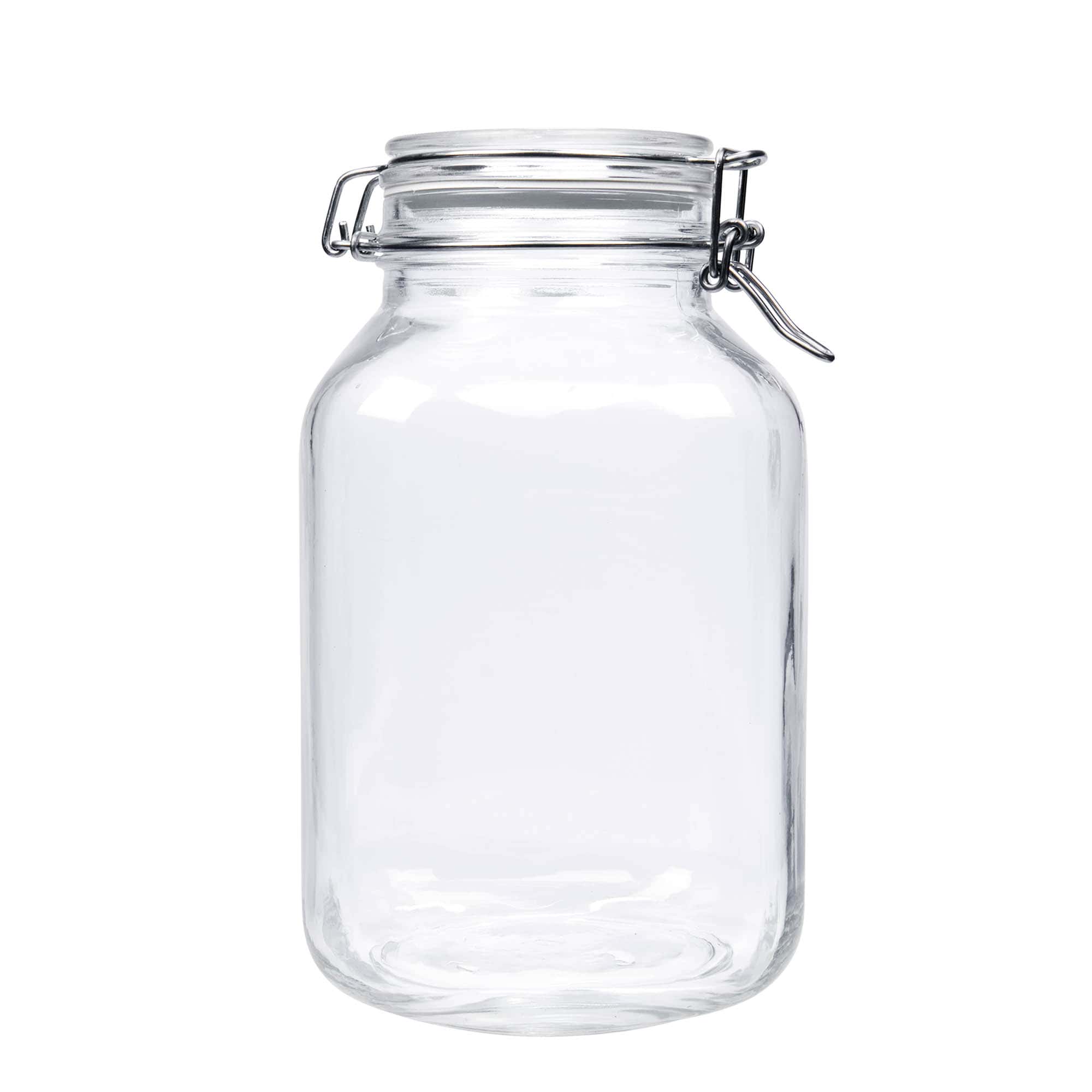 Bocal à fermeture mécanique 3 000 ml 'Fido', carré, bouchage: bouchon mécanique Bocal à fermeture mécanique 3 000 ml 'Fido', carré, bouchage: bouchon mécanique