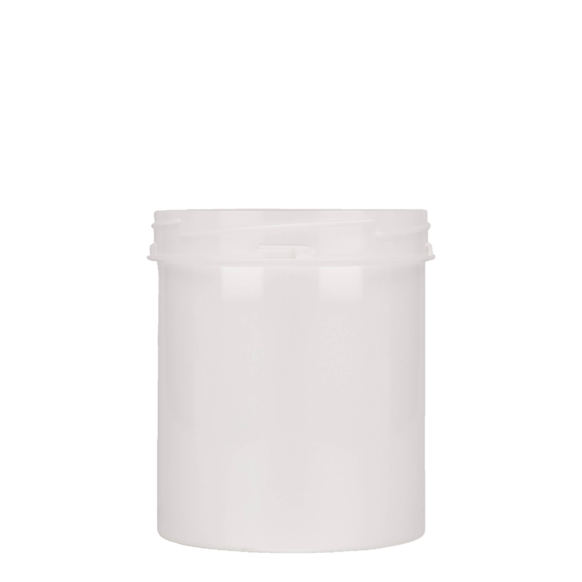 500 ml boîte en plastique 'Securilock', PP, blanche, ouverture : bouchon à vis