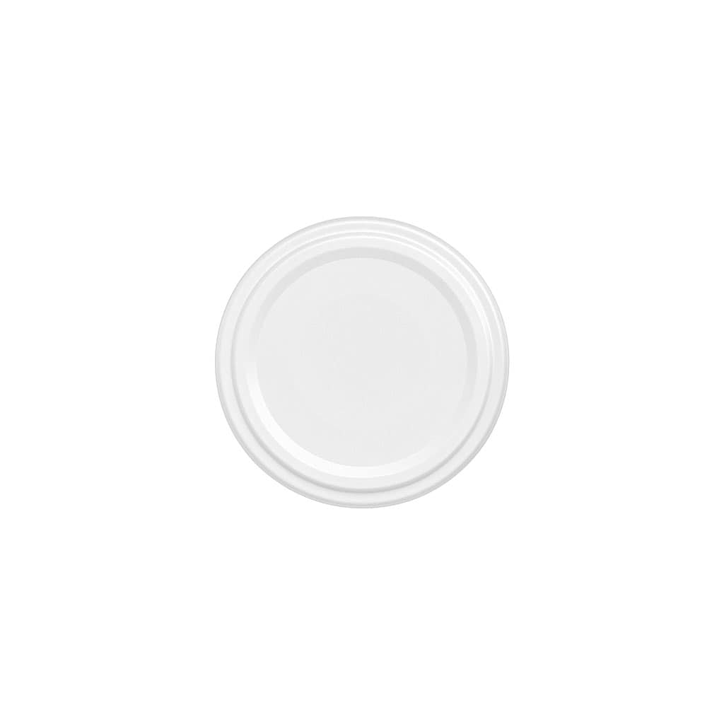 Couvercle Twist-Off, fer blanc, blanc, pour bouchage: TO 53