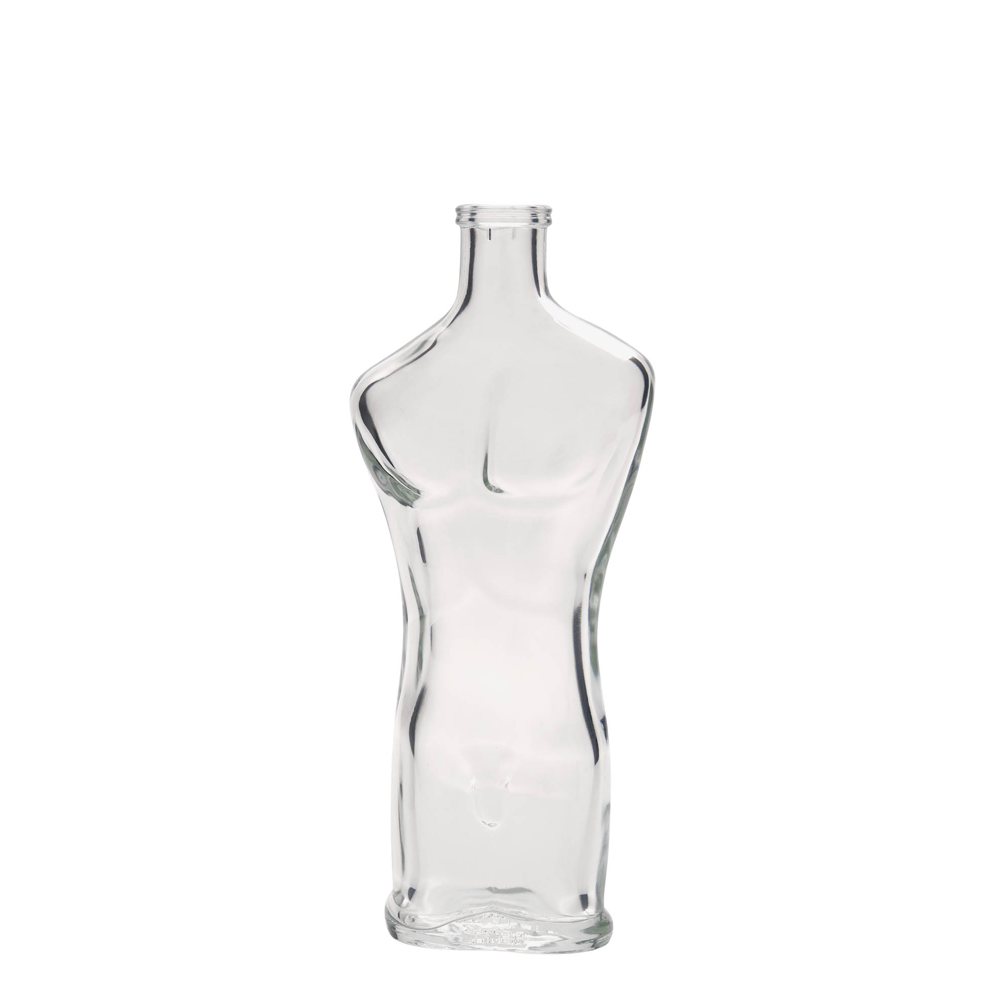 Flacon en verre 200 ml « Adam », ouverture : liège