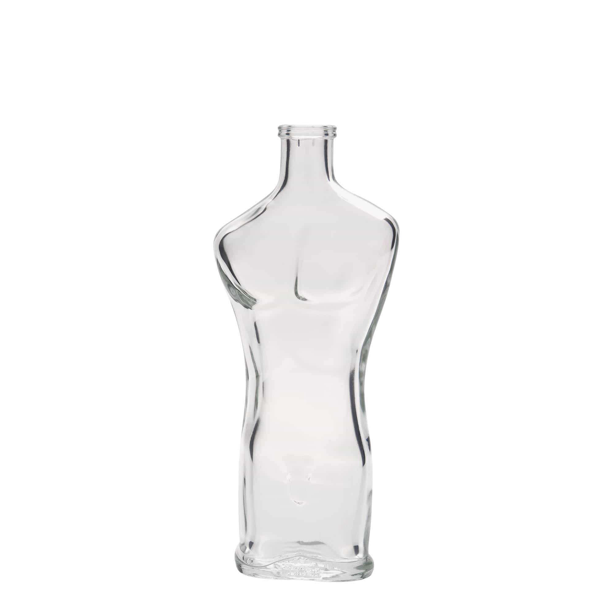 Flacon en verre 200 ml « Adam », ouverture : liège