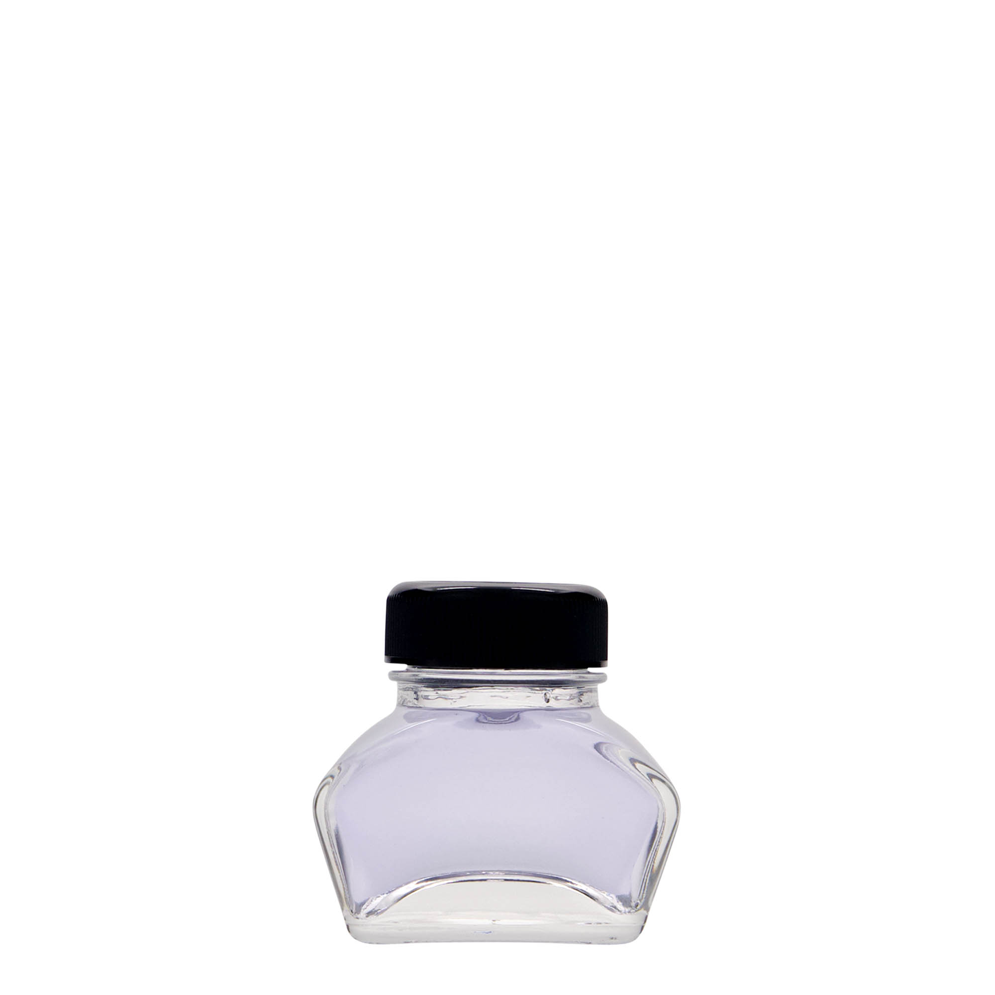 30 ml encrier, rectangulaire, ouverture : bouchon à vis 30 ml encrier, rectangulaire, ouverture : bouchon à vis