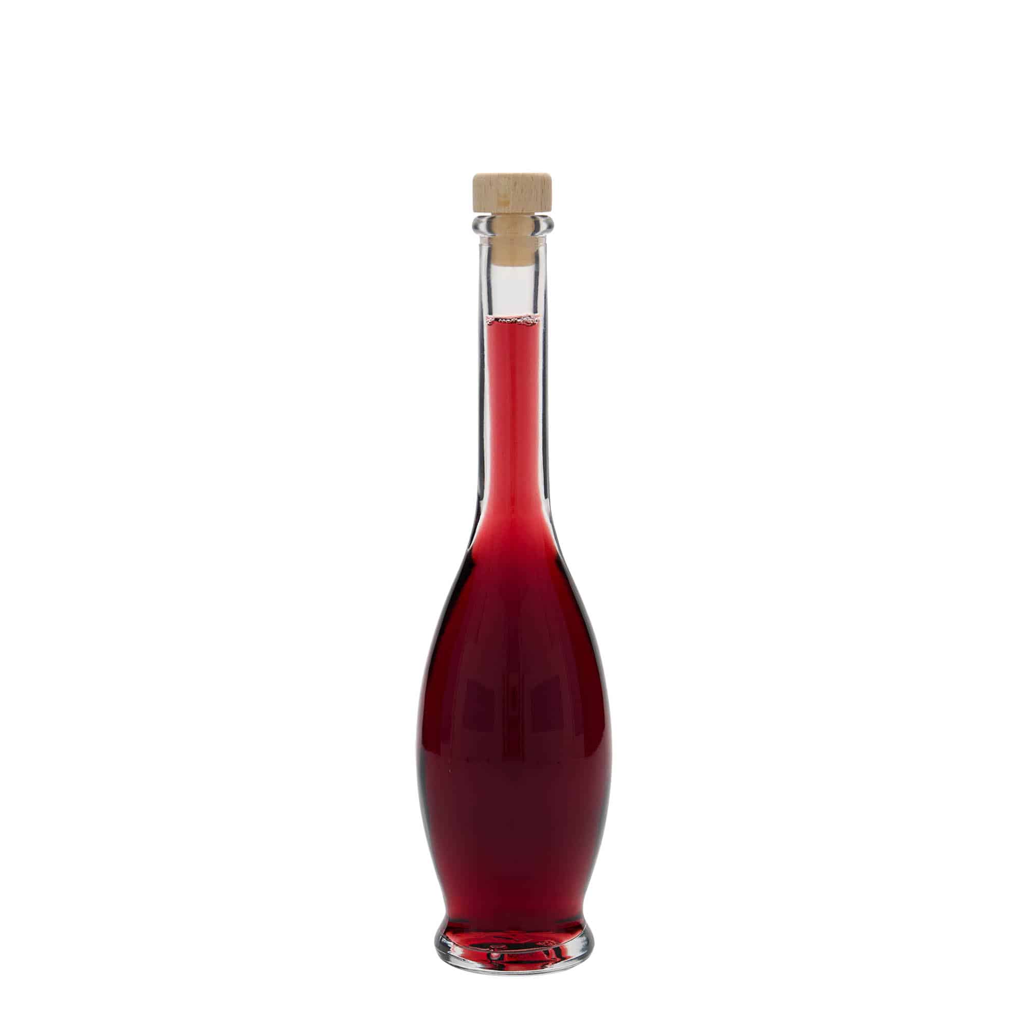 Bouteille en verre 100 ml 'Gina', bouchage: bouchon