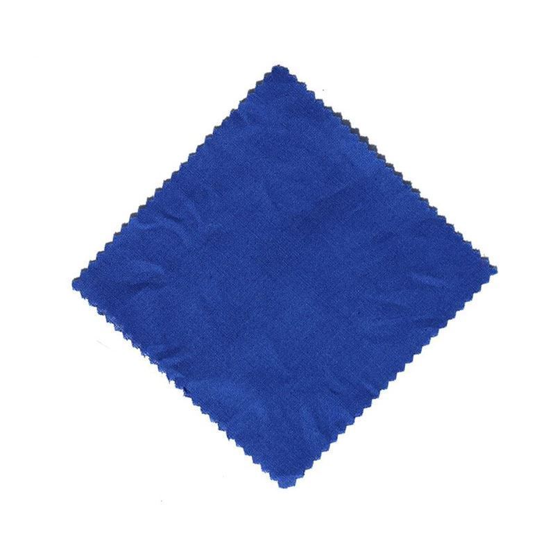 Napperon 15x15, carré, tissu, bleu foncé, col : TO58-TO82