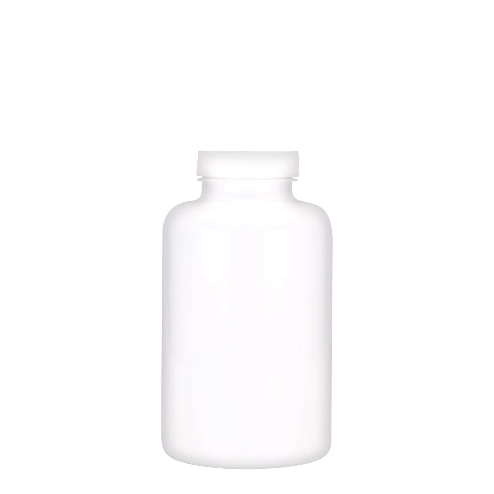 Packer en PET 500 ml, plastique, blanc, col : GPI 45/400