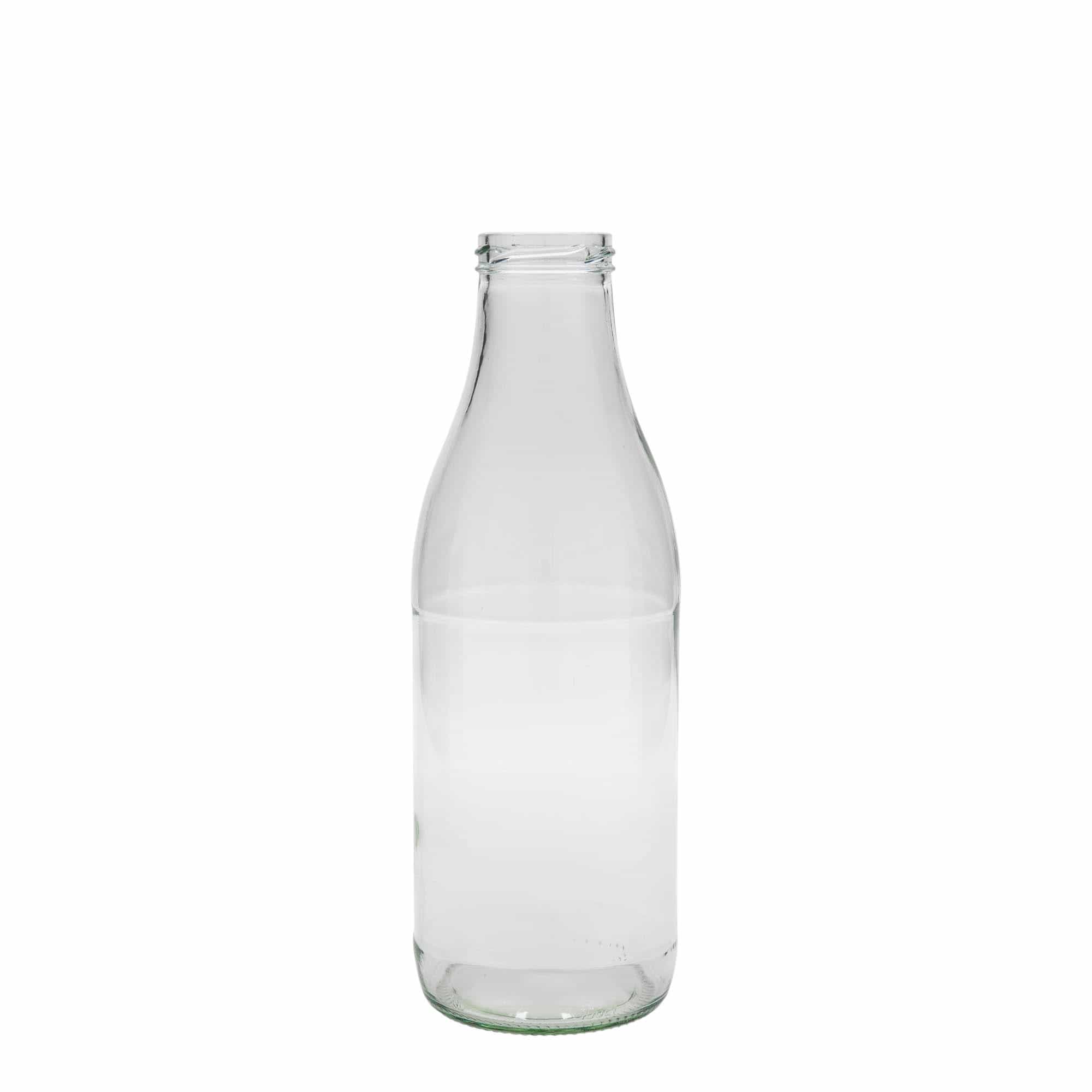 Bouteille à col large 1 000 ml 'Lorenzo', bouchage: Twist-Off (TO 48) Bouteille à col large 1 000 ml 'Lorenzo', bouchage: Twist-Off (TO 48)