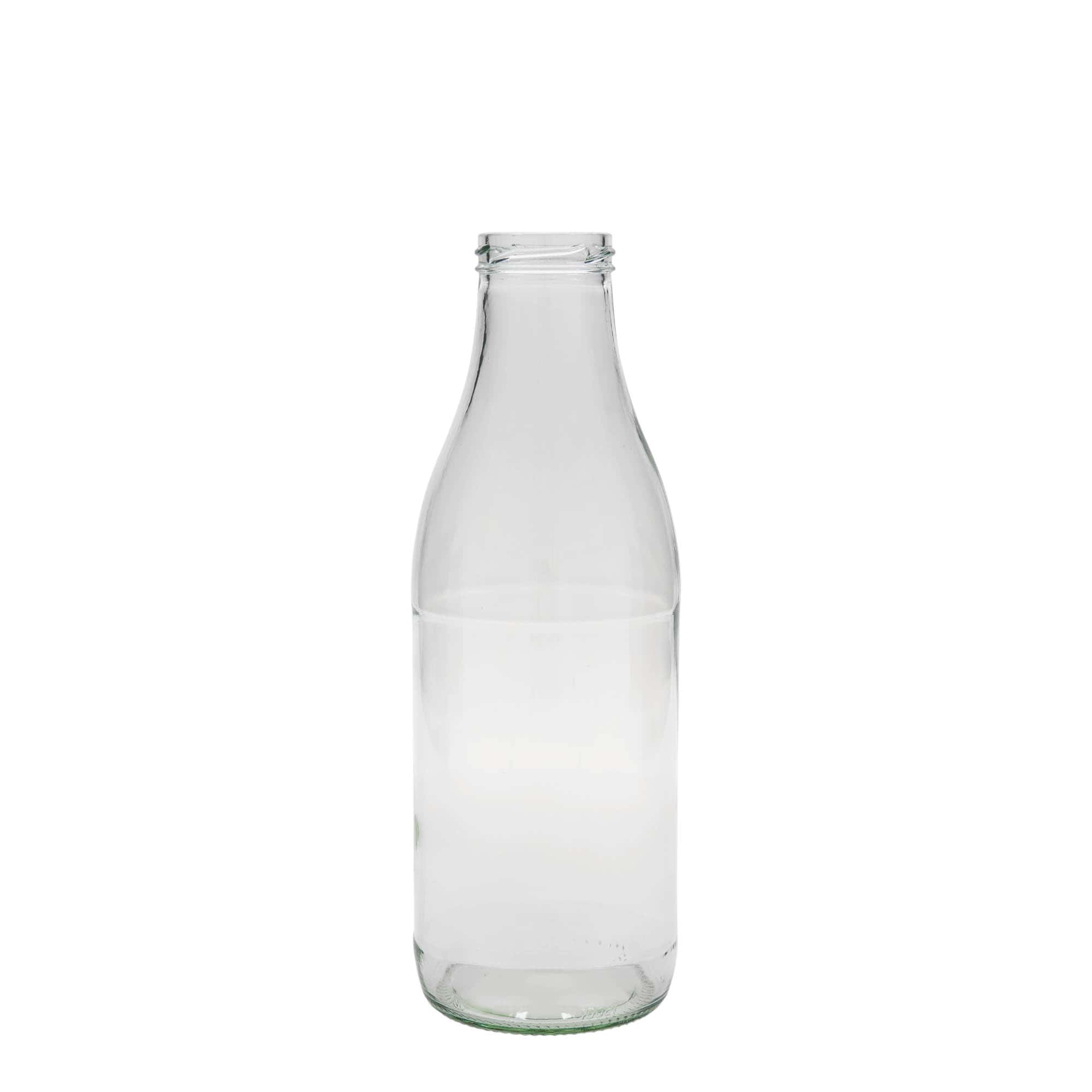 Bouteille à large ouverture Lorenzo 1 000 ml, ouverture : Twist-Off (TO 48)