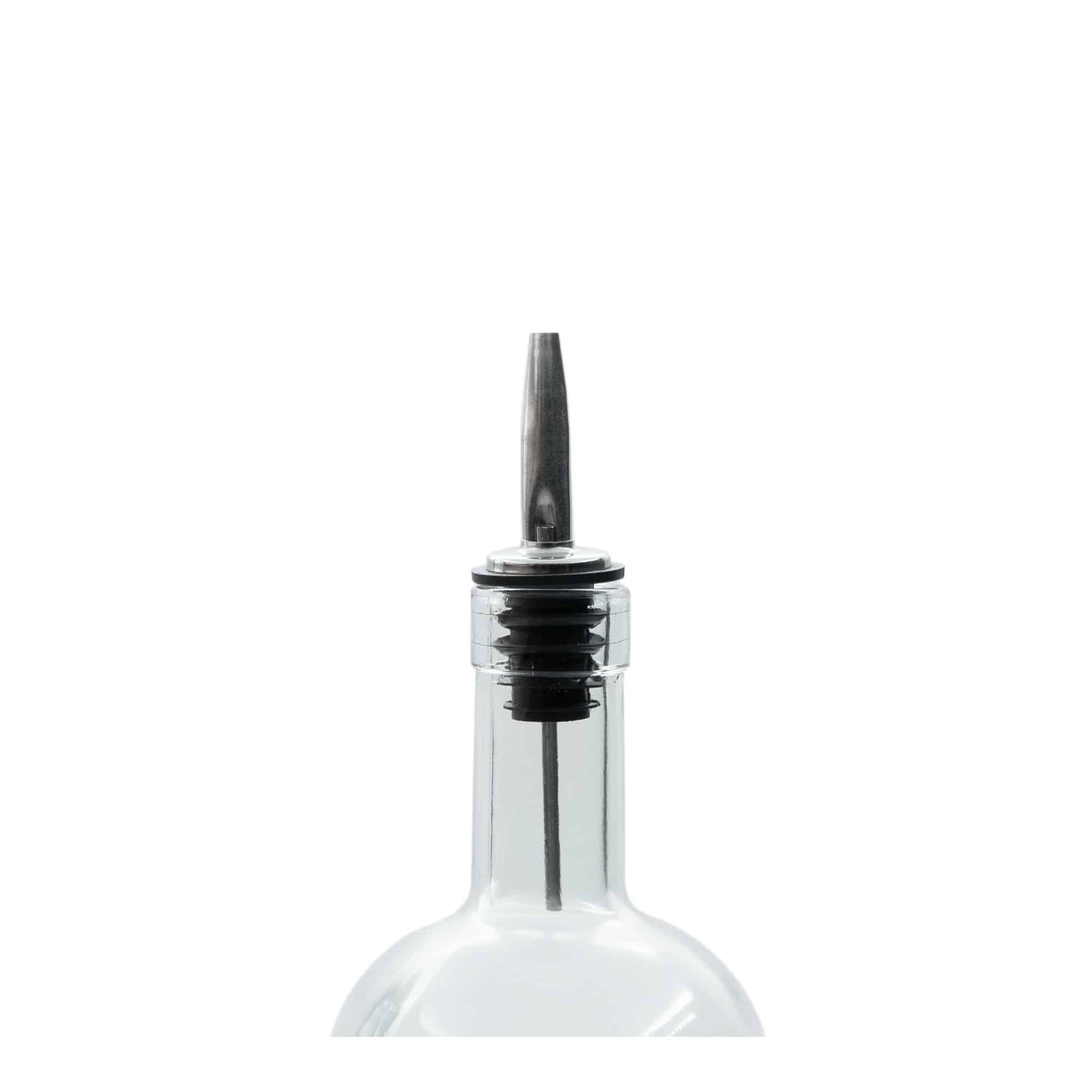 Bec-verseur inox avec conduit d’air, acier inoxydable, argenté-noir Bec-verseur inox avec conduit d’air, acier inoxydable, argenté-noir