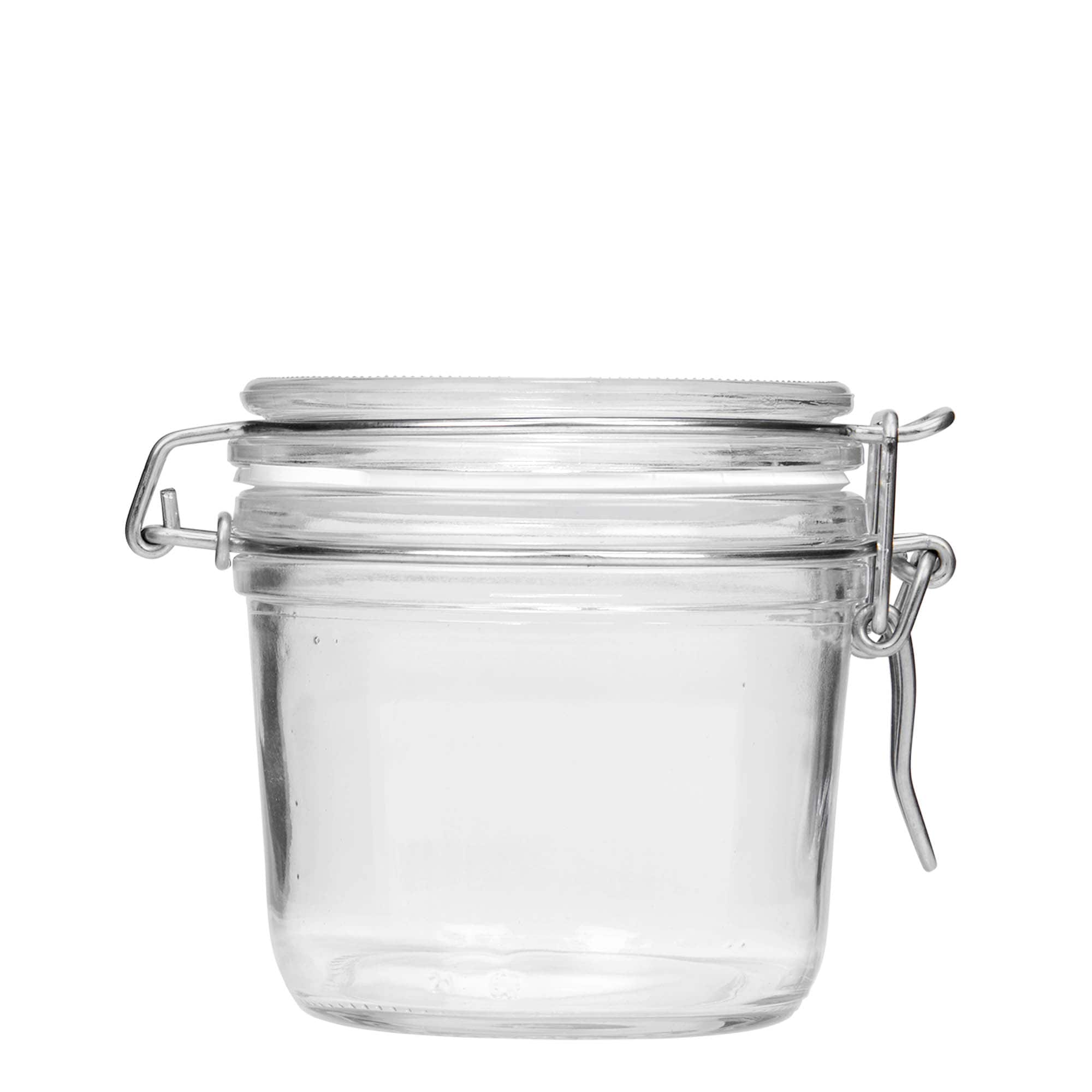 Pot en verre à fermeture à levier 'Fido' 350 ml, ouverture : fermeture à levier métallique