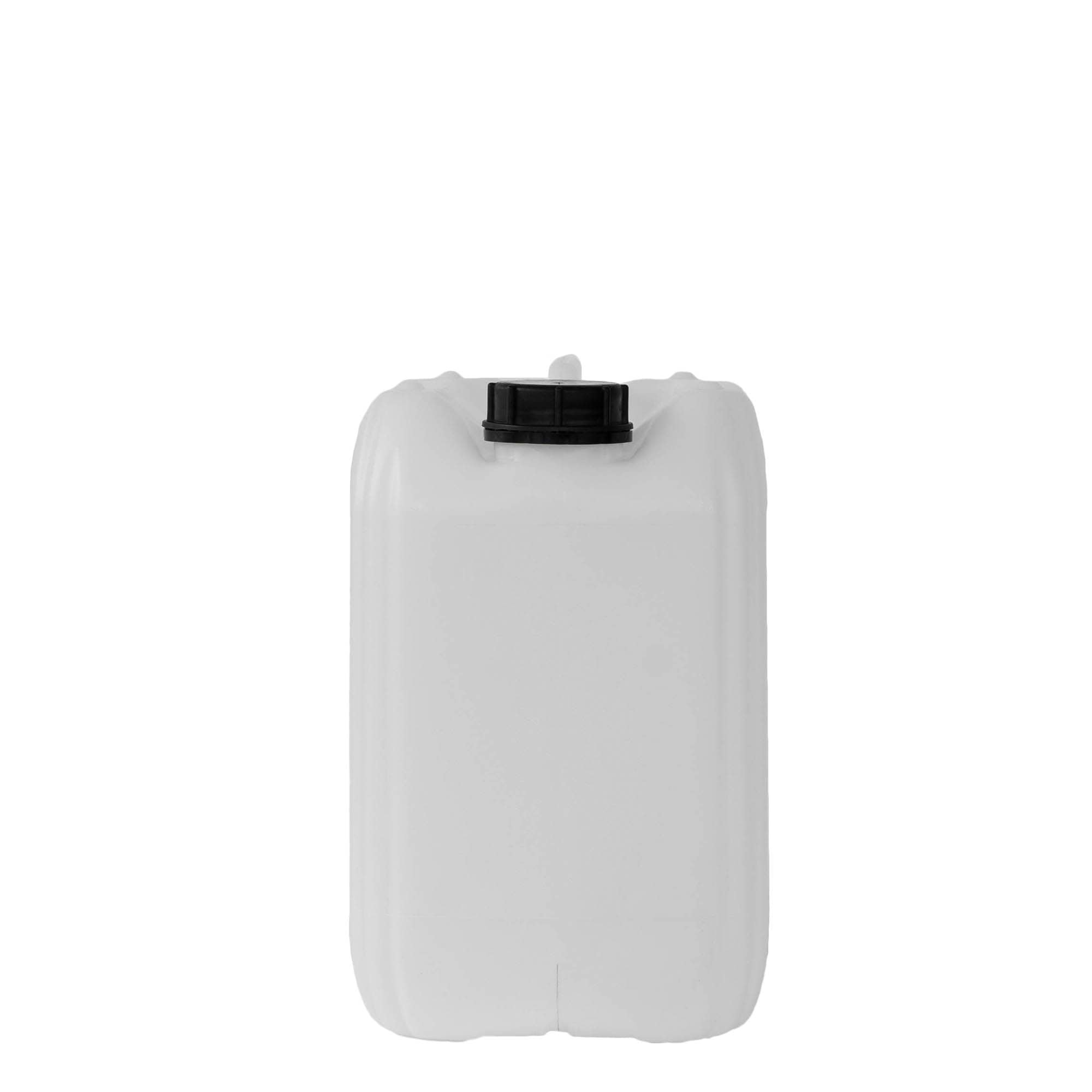 Bidon de 10 l, rectangulaire, plastique HDPE, naturel, ouverture : ND 55
