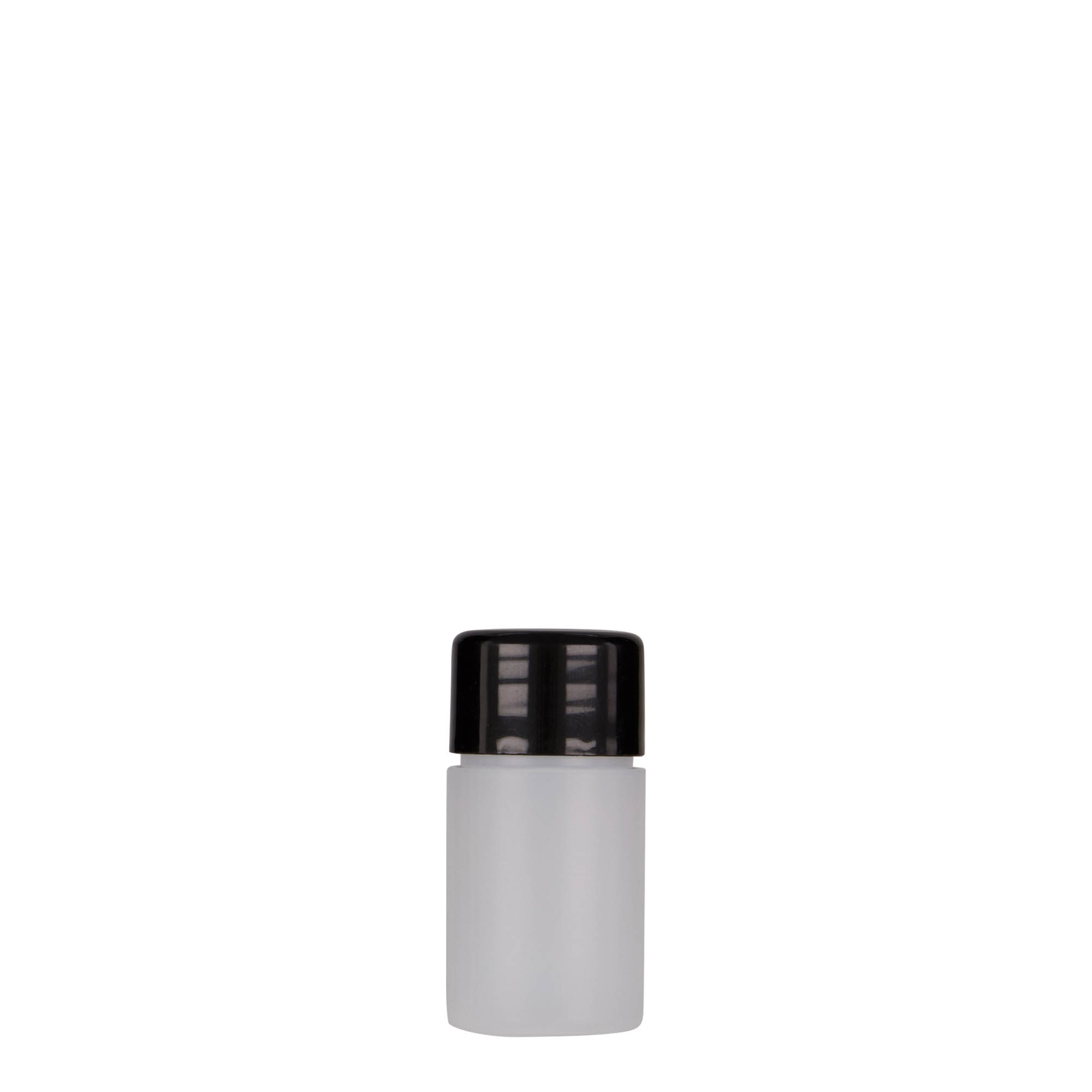 Flacon en plastique de 15 ml 'Tuffy', HDPE, naturel, col : 24/410