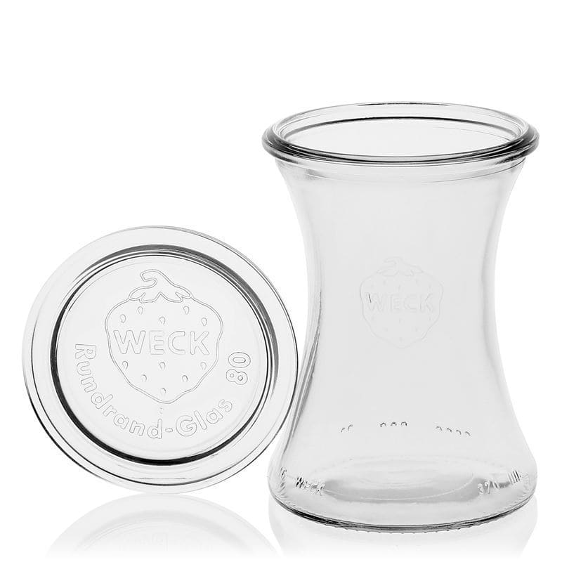 Bocal d’épicerie fine WECK 370 ml, bouchage: bords arrondis