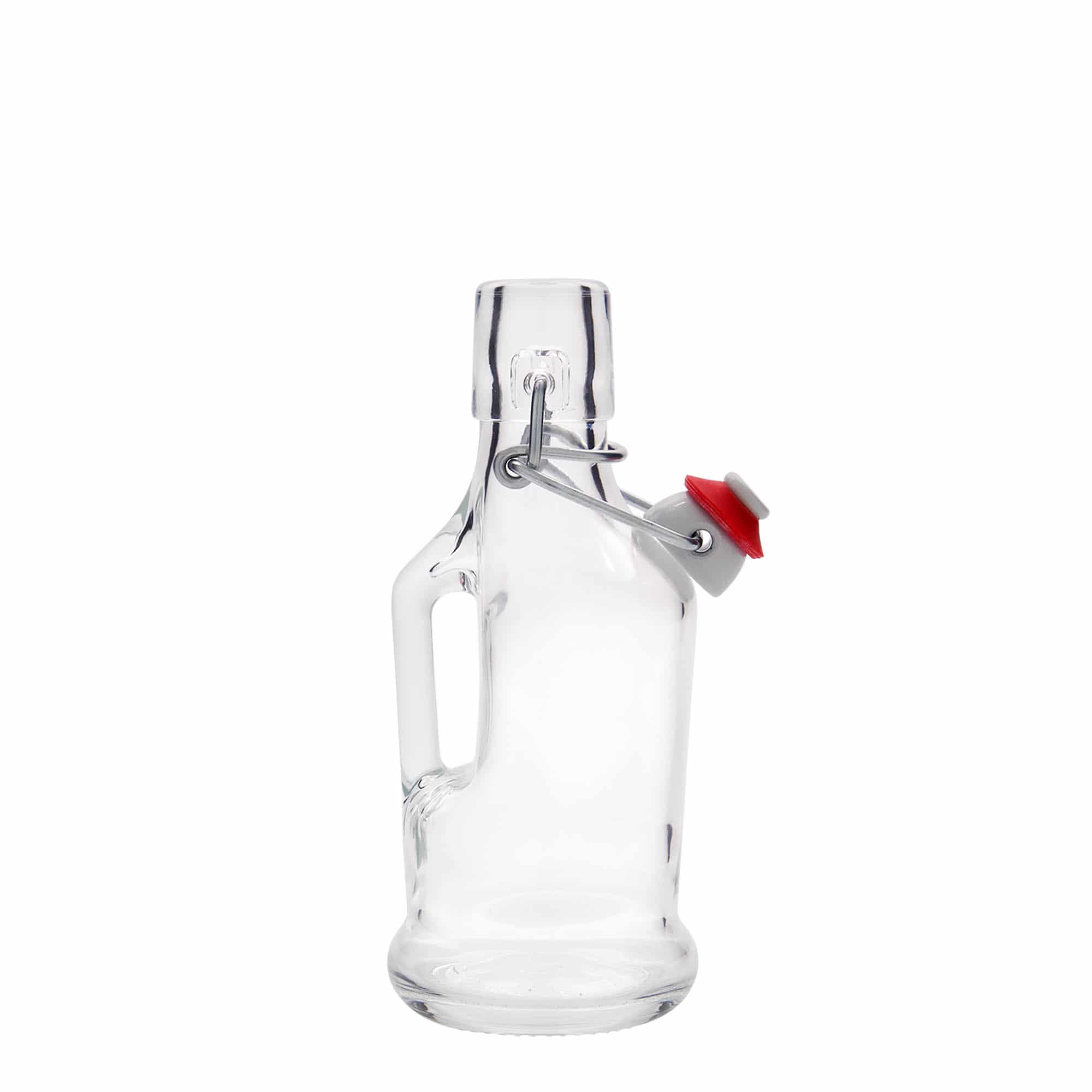 Flacon en verre 200 ml 'Classica', ouverture : fermeture à levier Flacon en verre 200 ml 'Classica', ouverture : fermeture à levier