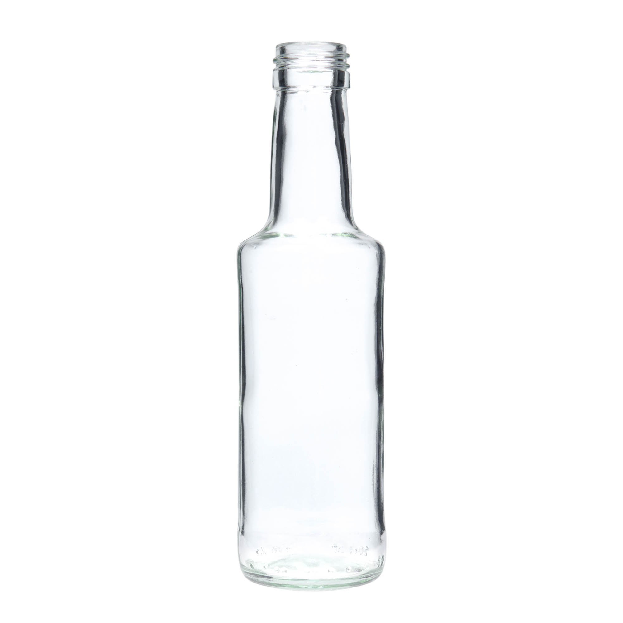 Flacon en verre 200 ml « Bernie », ouverture : PP 28 Flacon en verre 200 ml « Bernie », ouverture : PP 28