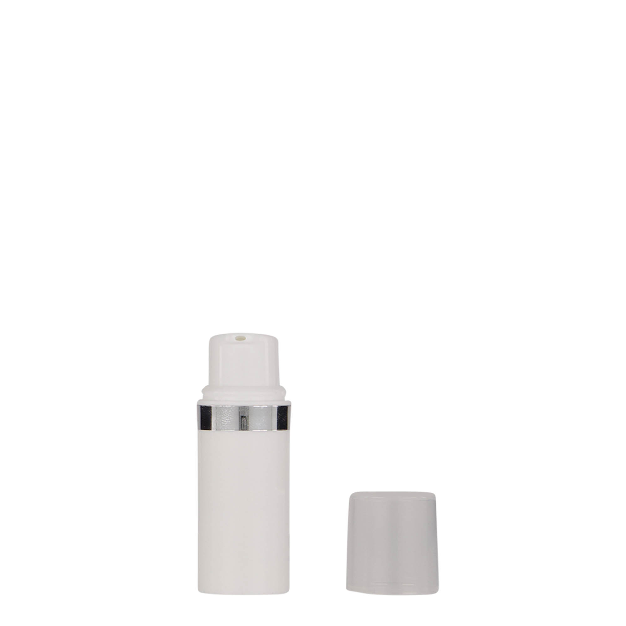 Distributeur airless 5 ml « Nano », plastique PP, blanc