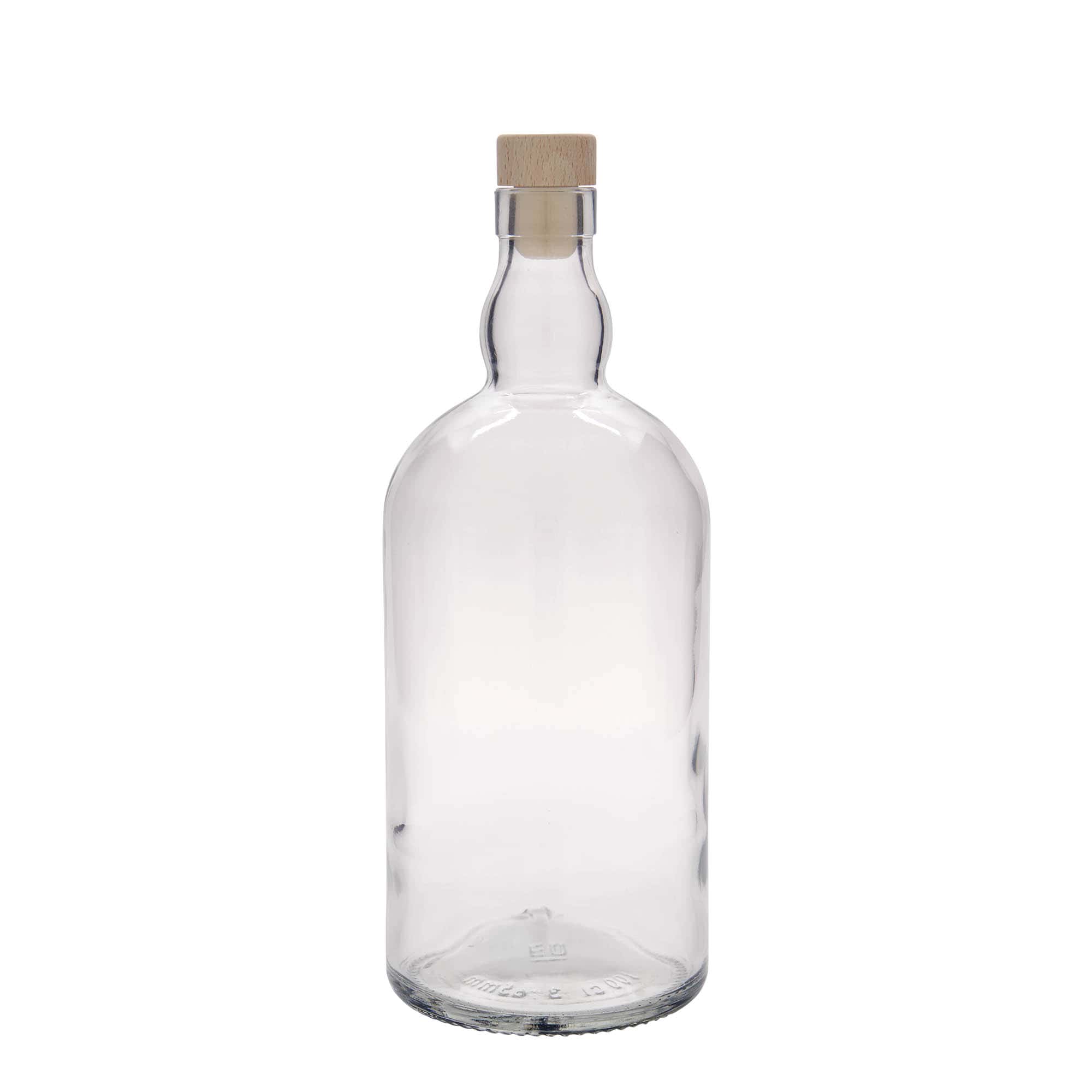 Bouteille en verre 1 000 ml 'Aberdeen', bouchage: bouchon
