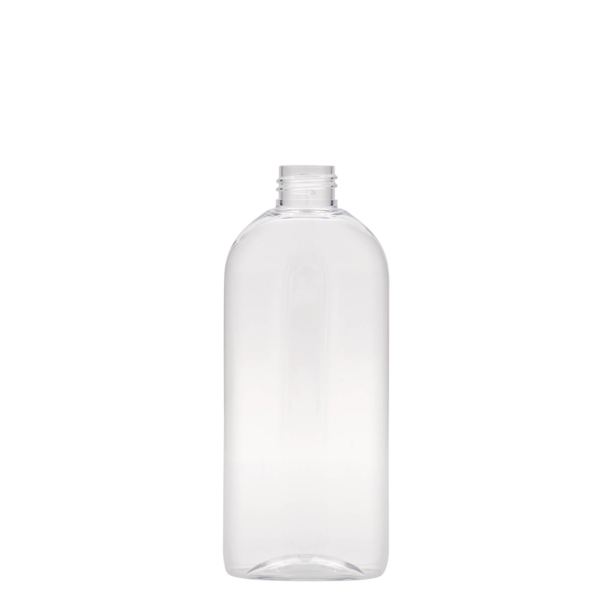 Bouteille PET 250 ml 'Iris', ovale, plastique, ouverture : 24/410