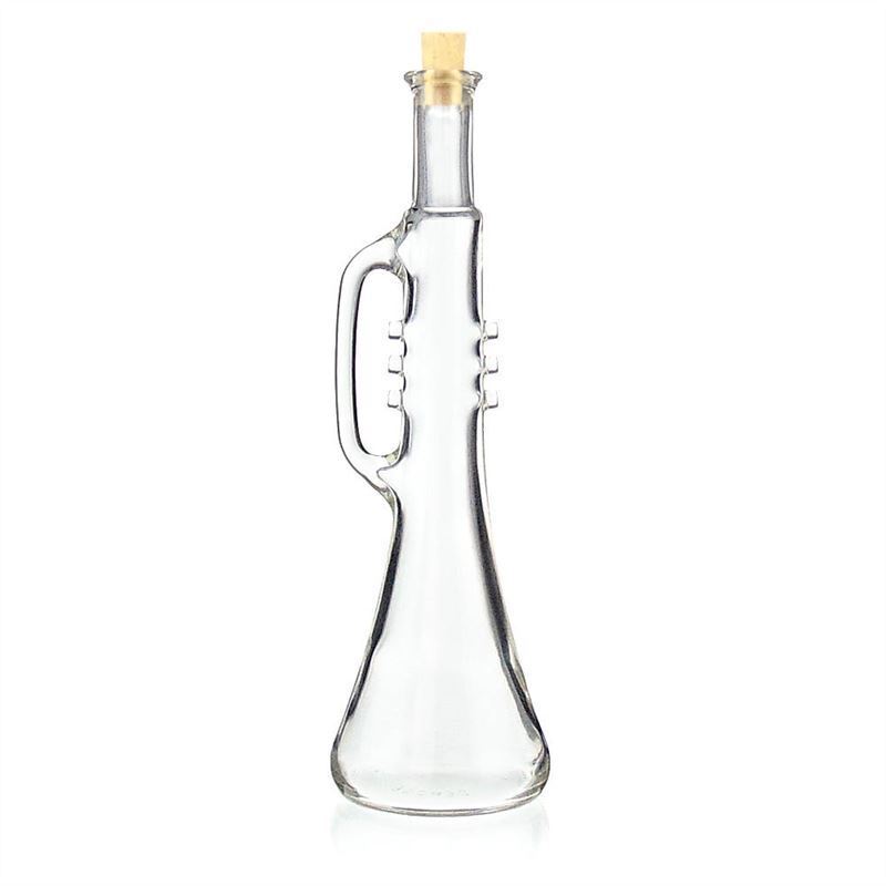Bouteille en verre 500 ml « Trompette », ouverture : bouchon en liège Bouteille en verre 500 ml « Trompette », ouverture : bouchon en liège