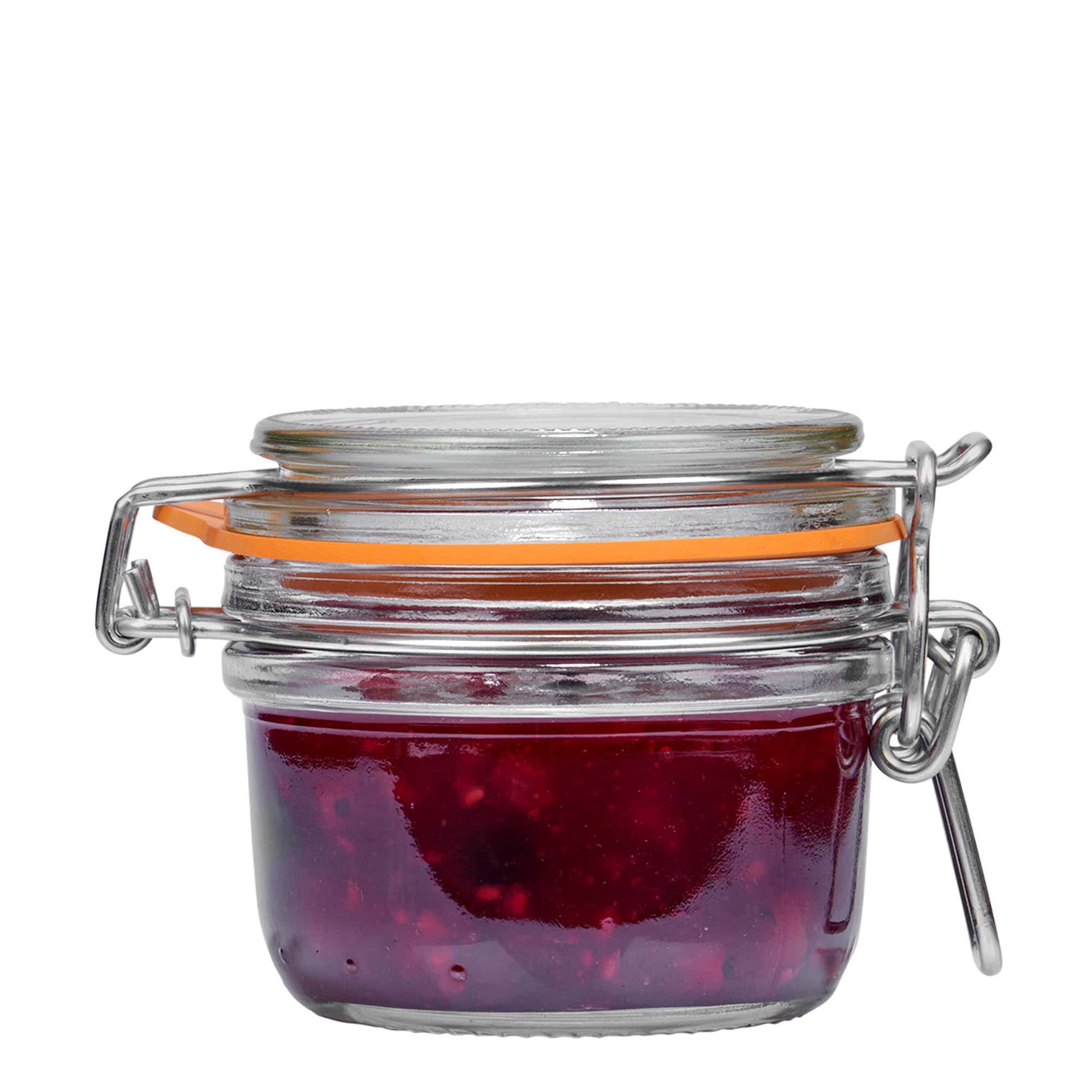 125 ml bocal à fermeture mécanique 'Le Parfait Super Terrine', ouverture : fermeture à levier métallique