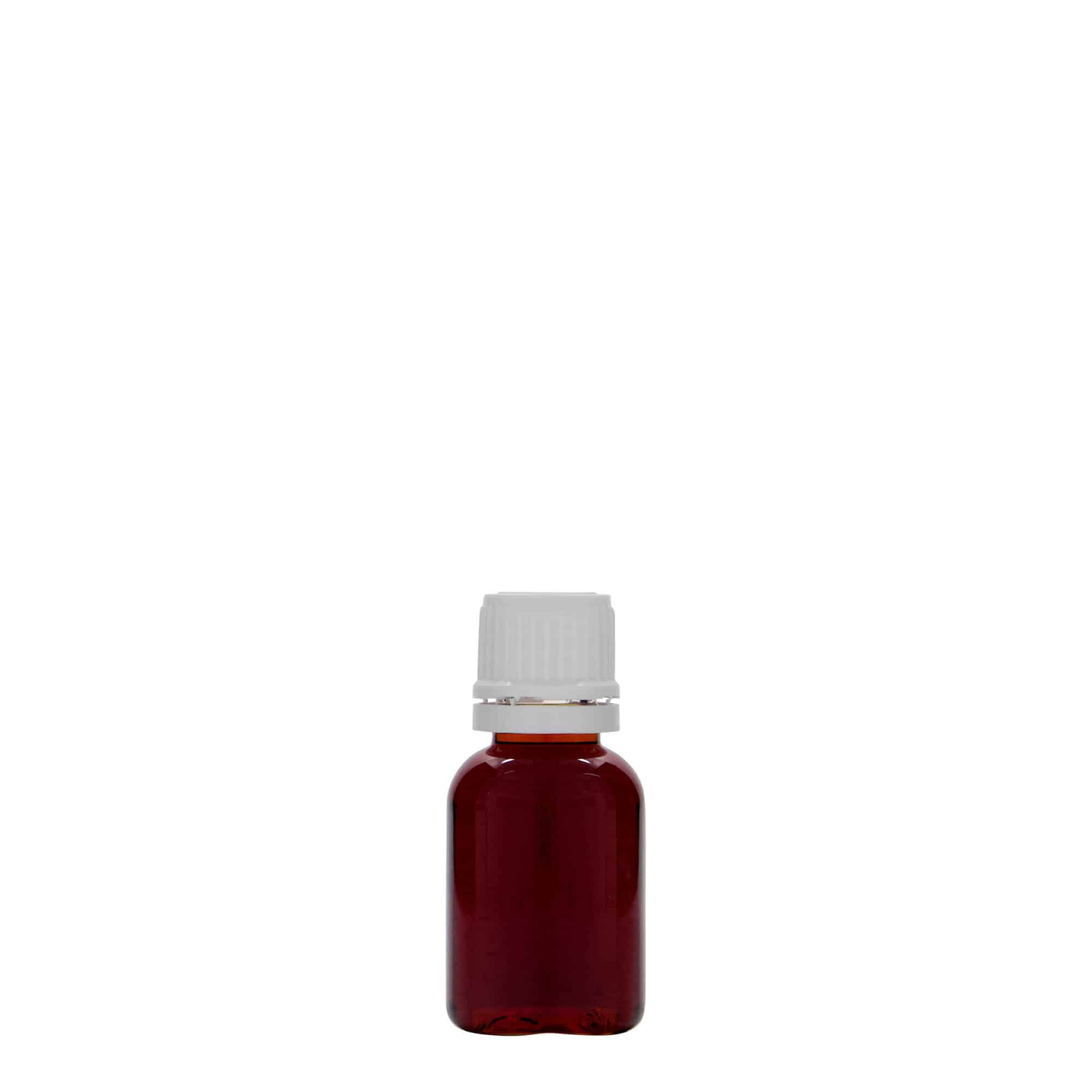 Flacon médical PET 20 ml « Easy Living », plastique, ouverture : DIN 18