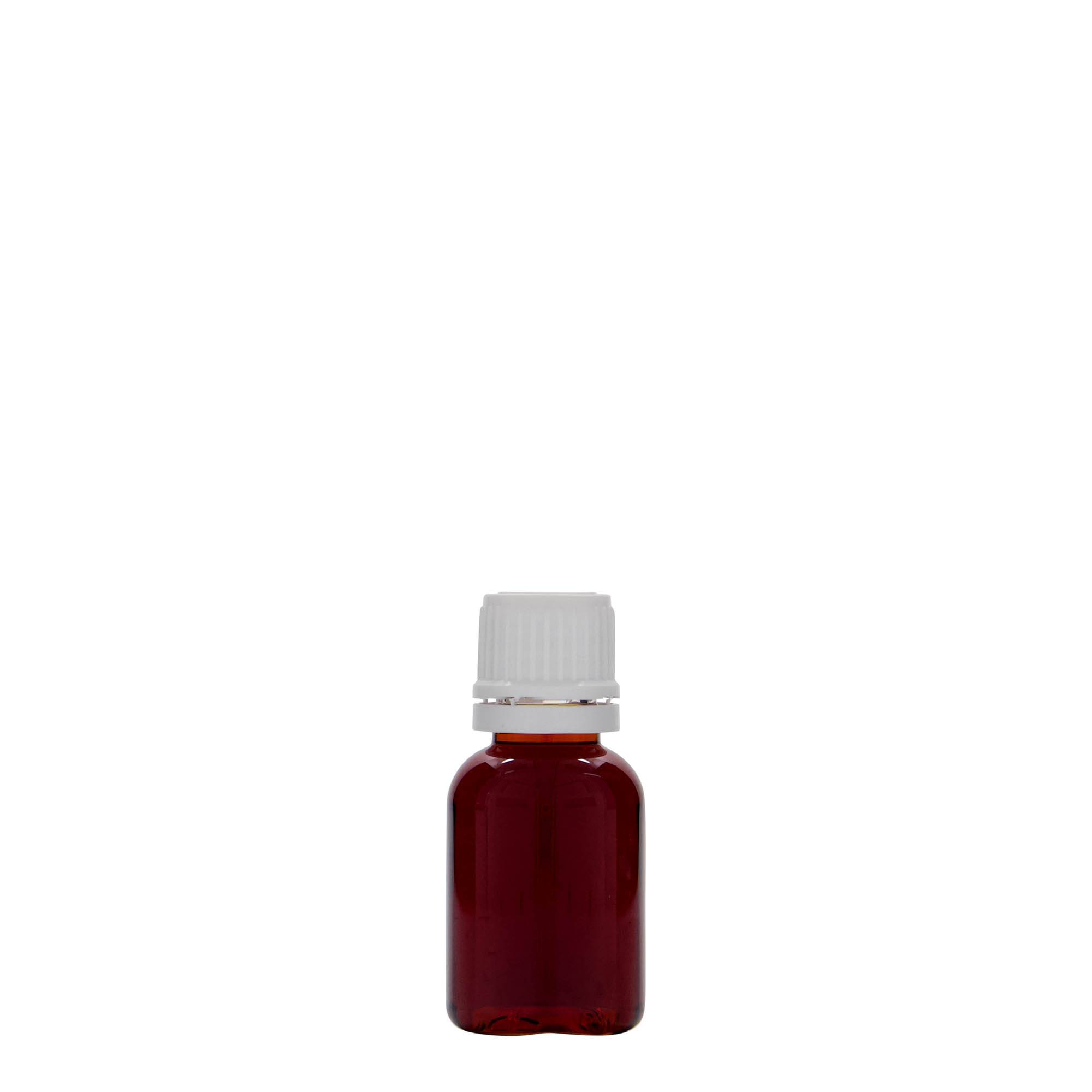 Flacon médical PET 20 ml « Easy Living », plastique, ouverture : DIN 18
