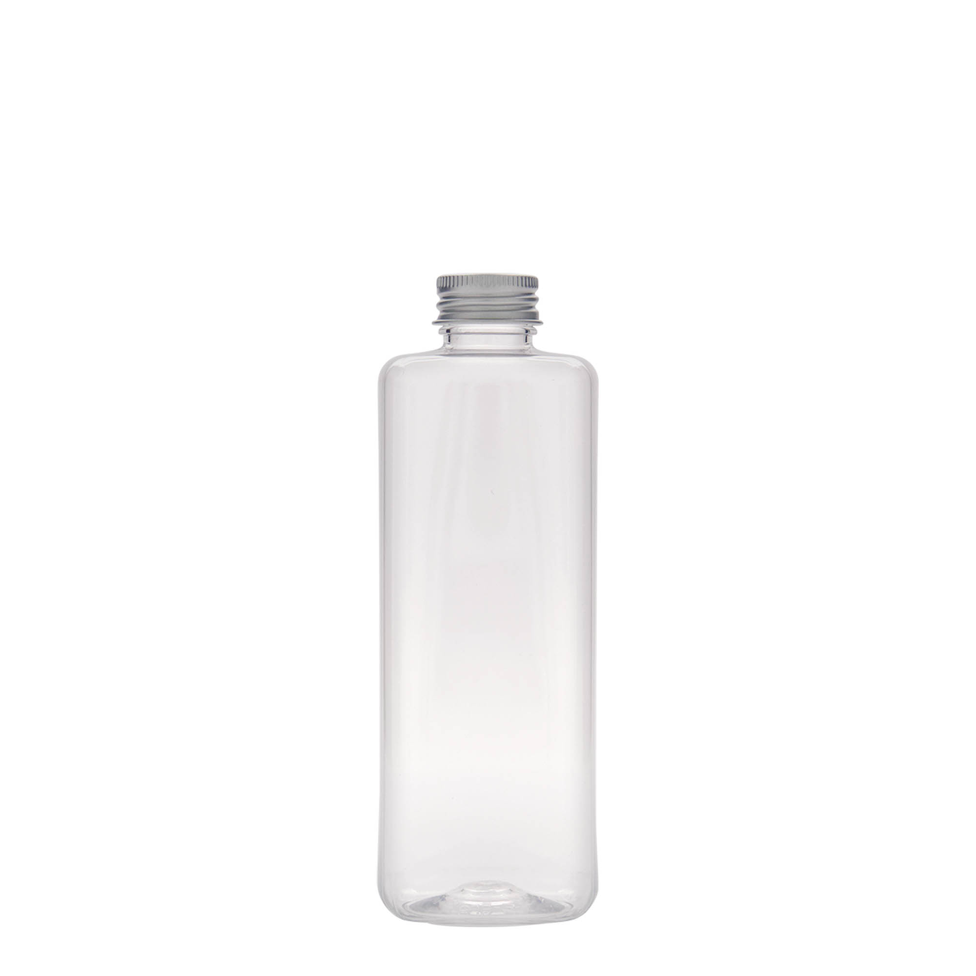 Bouteille PET 300 ml 'Karl', carrée, plastique, ouverture : 24/410 Bouteille PET 300 ml 'Karl', carrée, plastique, ouverture : 24/410