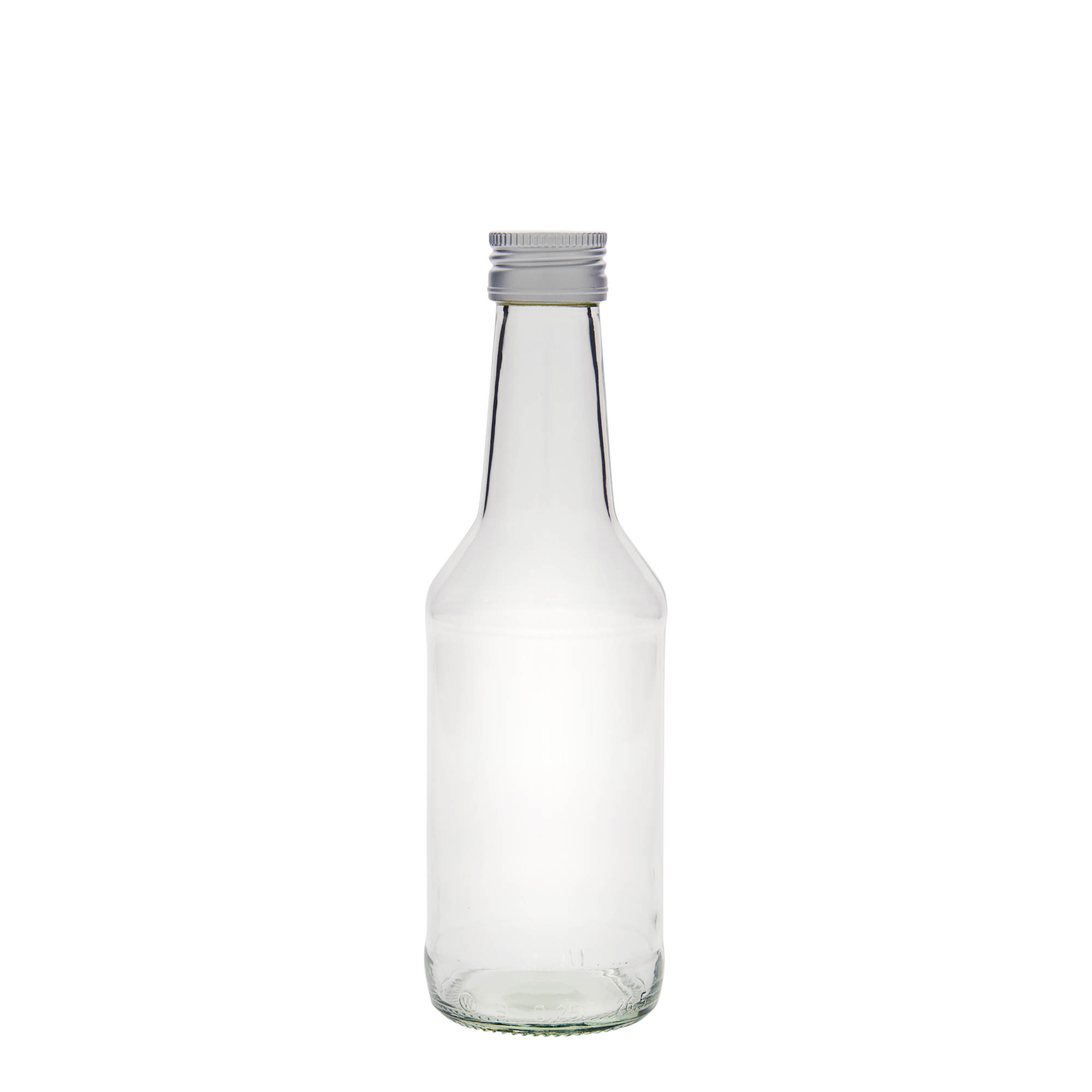 Bouteille en verre 250 ml « Nils », ouverture : PP 28