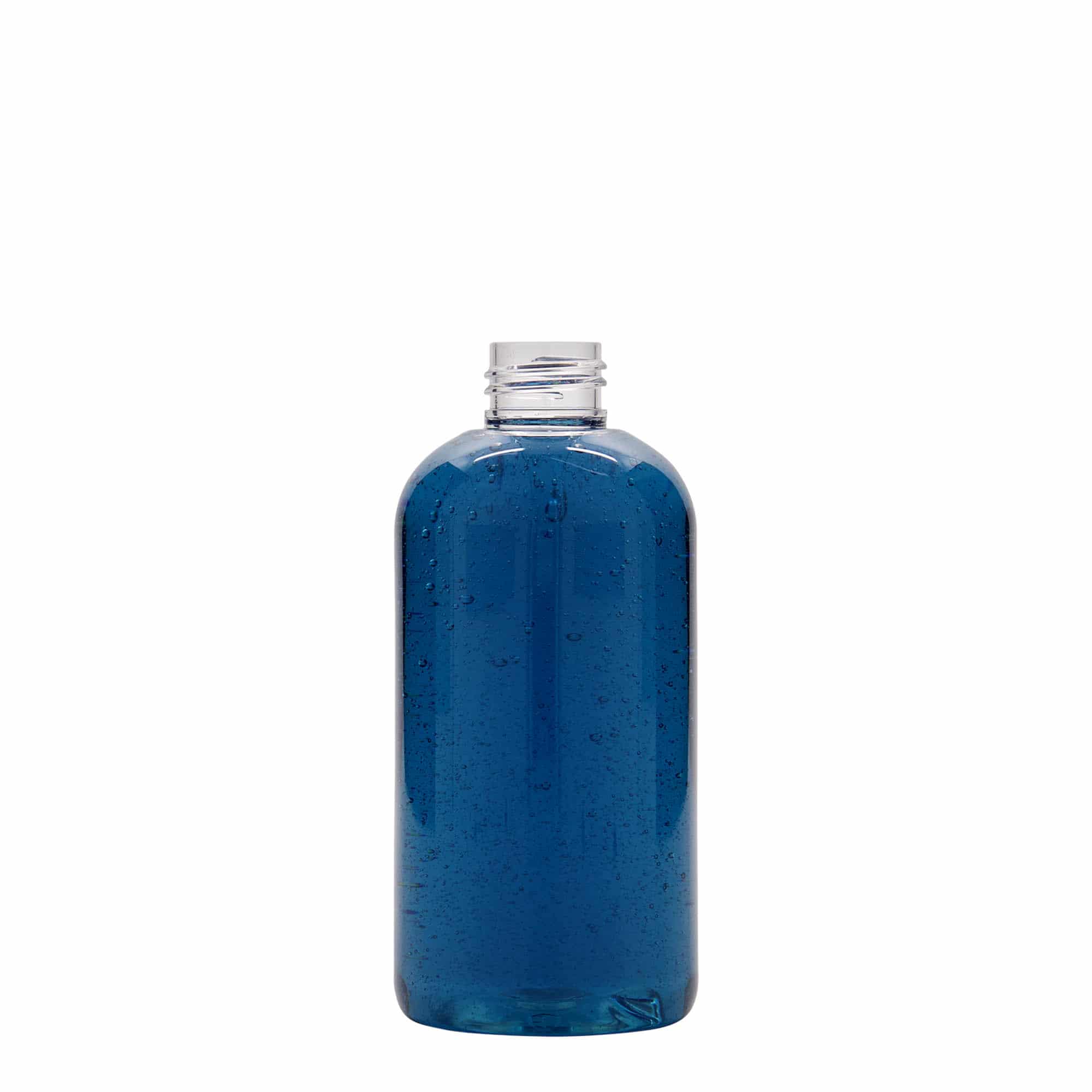 Bouteille en PET 250 ml 'Boston', plastique, bouchage: 24/410