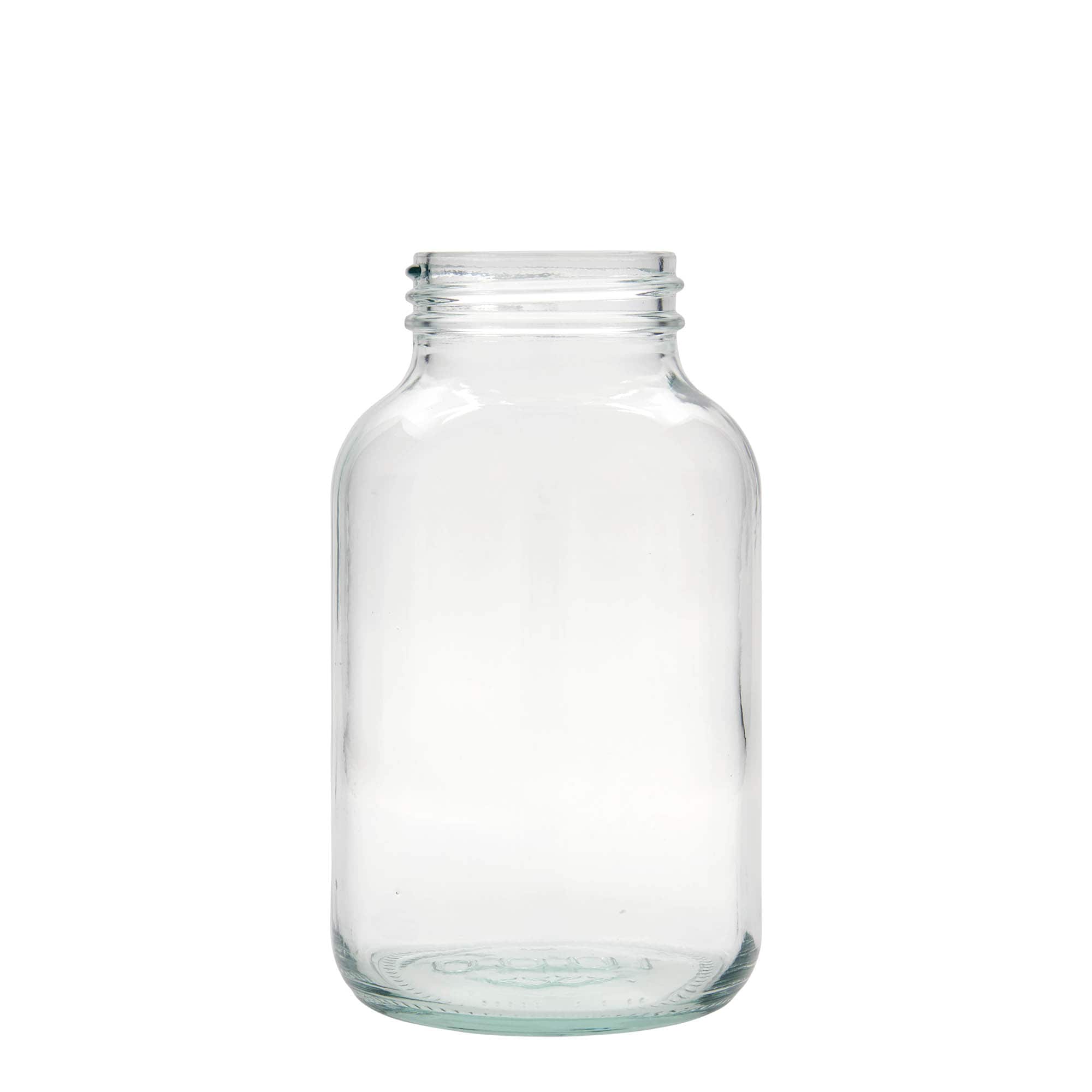 1 000 ml bocal à large ouverture, embouchure : DIN 68