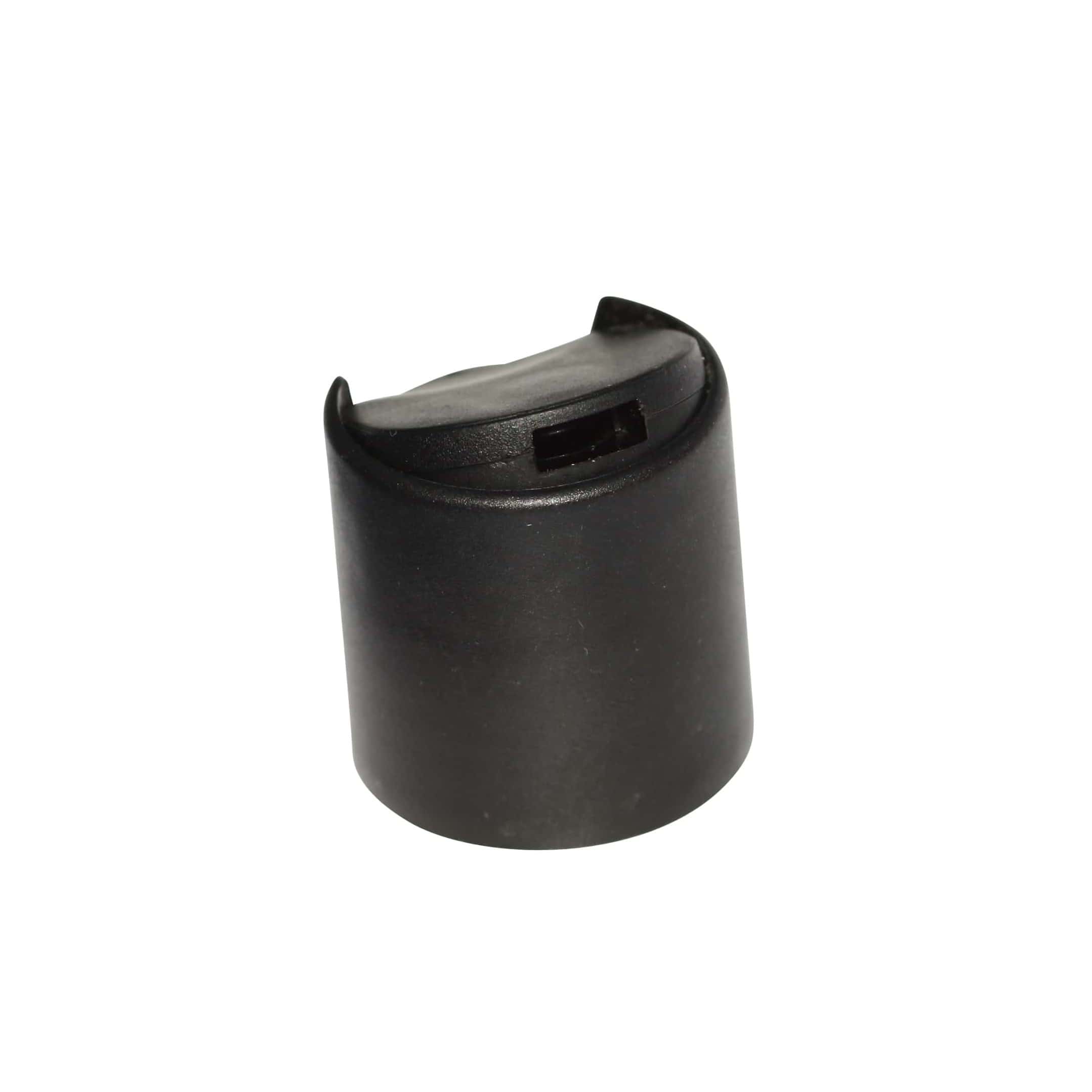 Bouchon à vis Disc Top, plastique PP, noir, pour ouverture : 24/410
