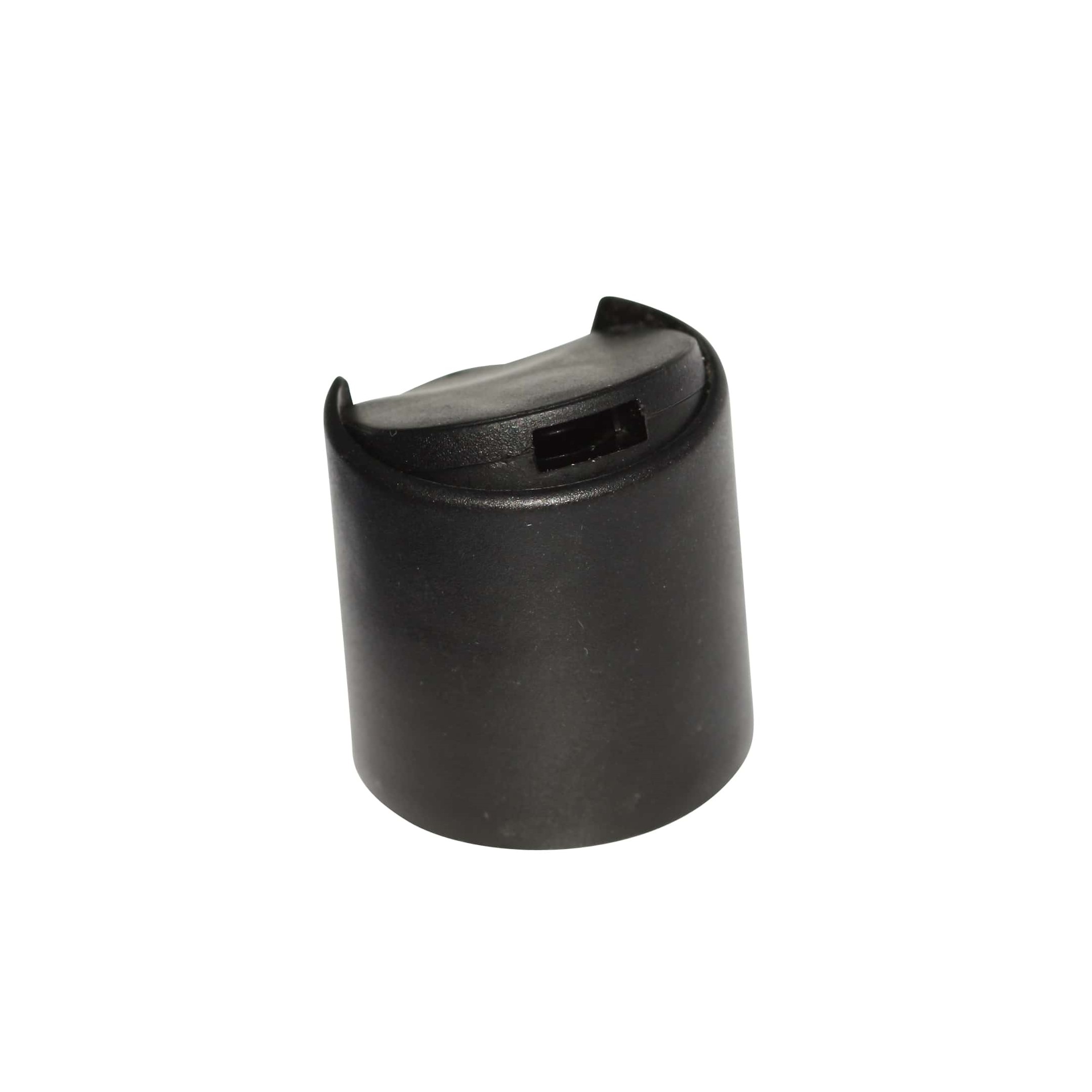 Bouchon à vis Disc Top, plastique PP, noir, pour ouverture : 24/410