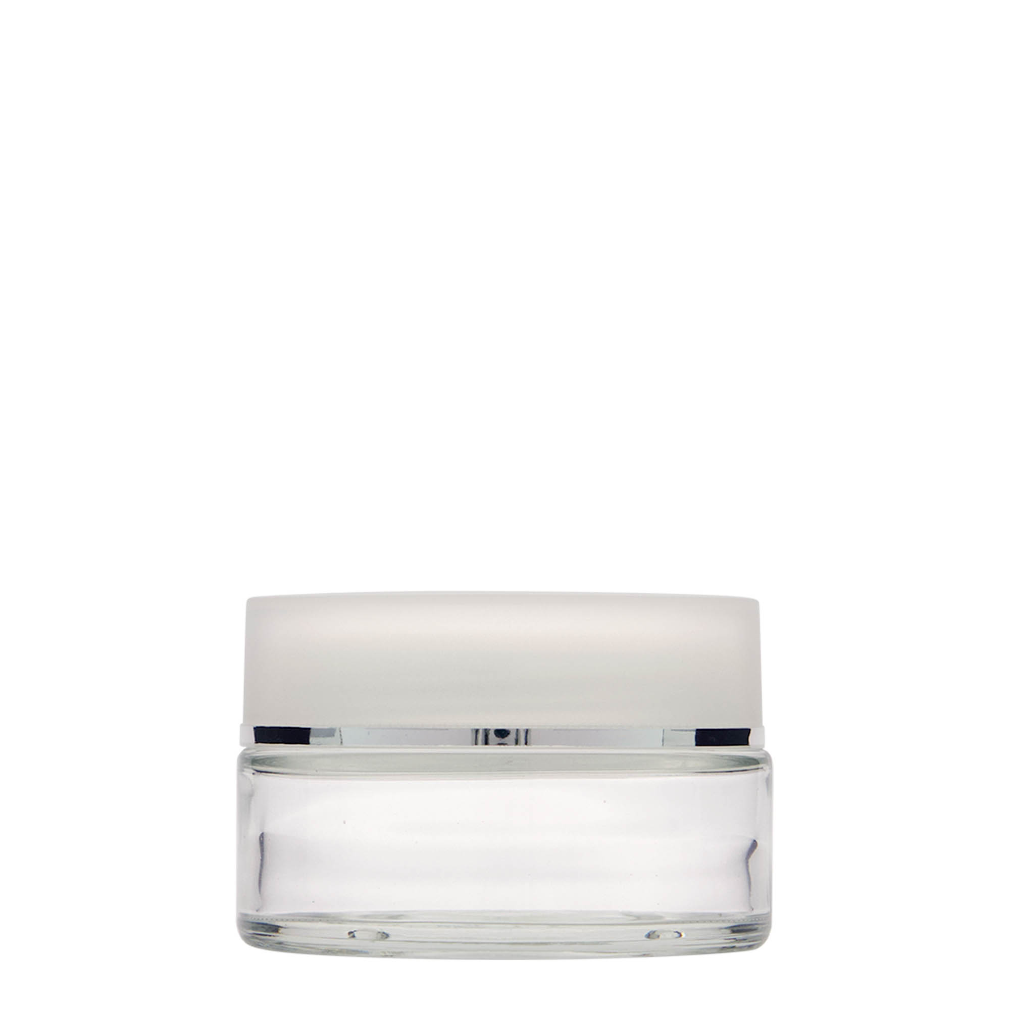 Pot de 100 ml « Clear Edition », verre, ouverture : bouchon à vis