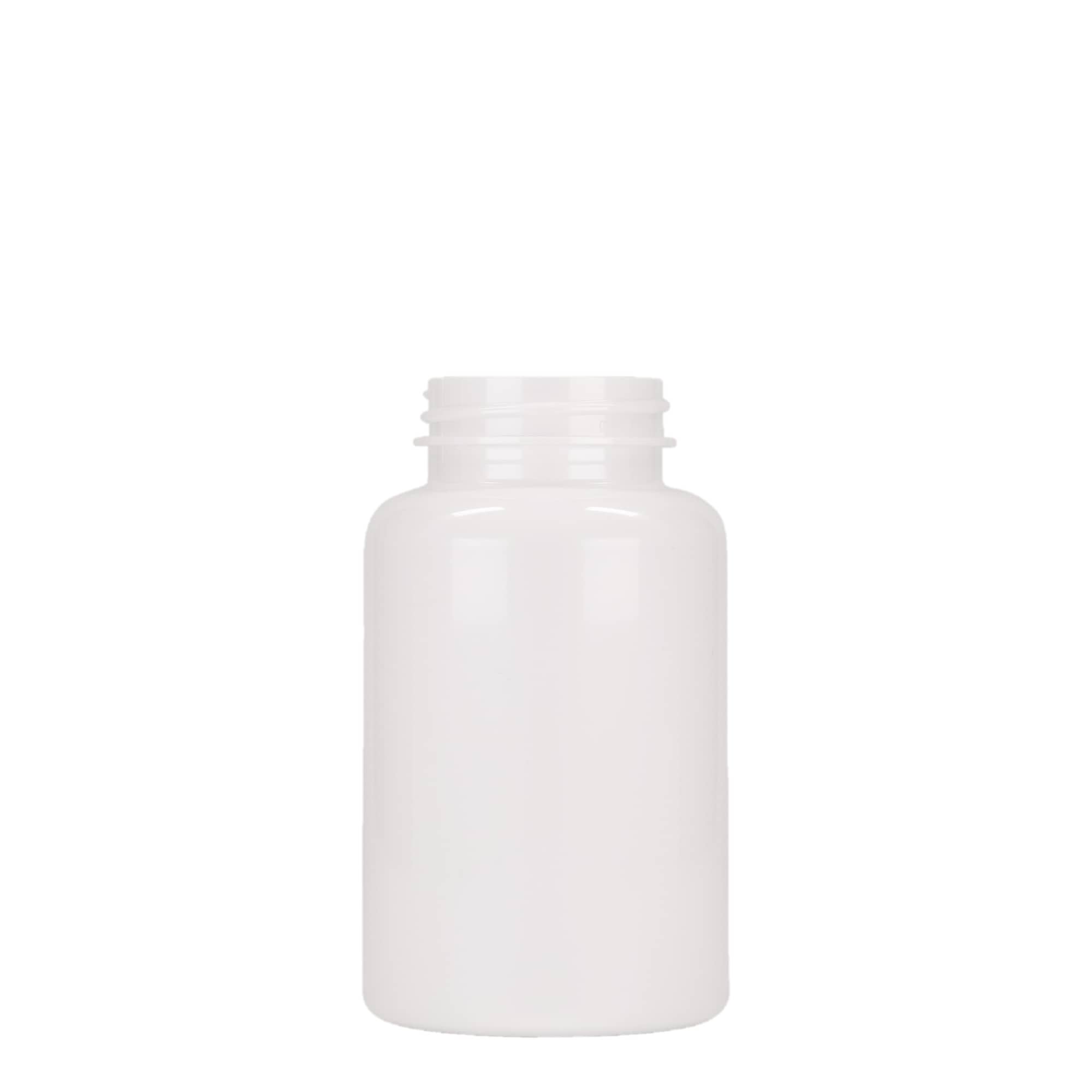 250 ml emballage PET, plastique, blanc, ouverture : 45/400
