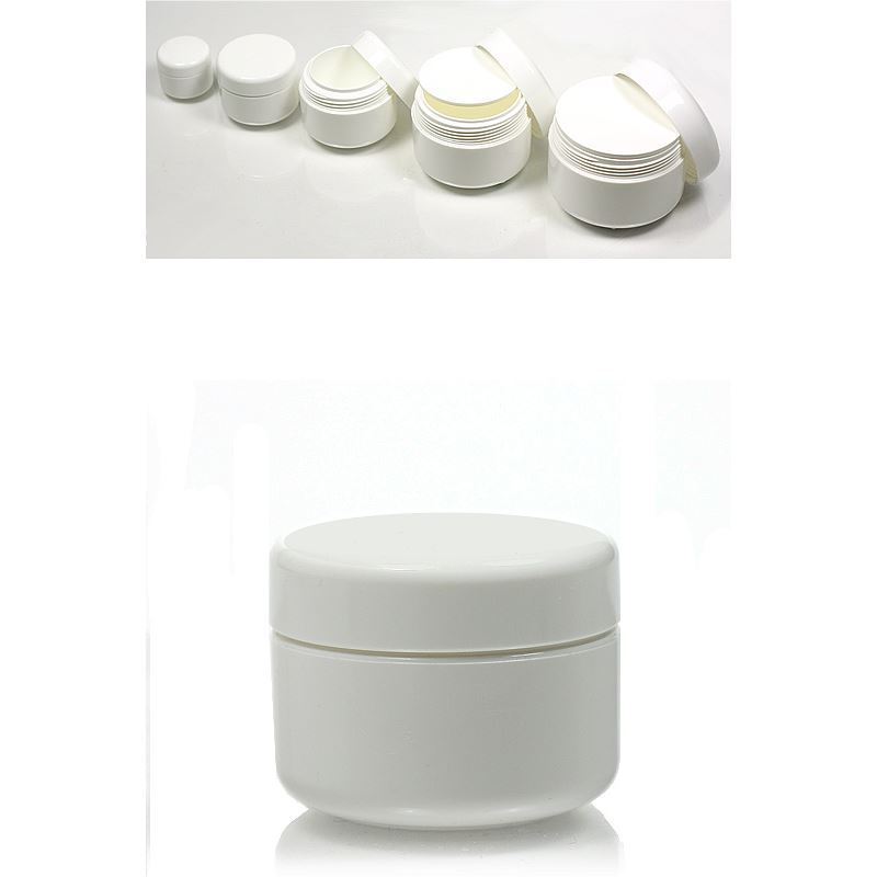 Dose en plastique 30 ml 'Bianca', PP, blanc, ouverture : bouchon à vis Dose en plastique 30 ml 'Bianca', PP, blanc, ouverture : bouchon à vis