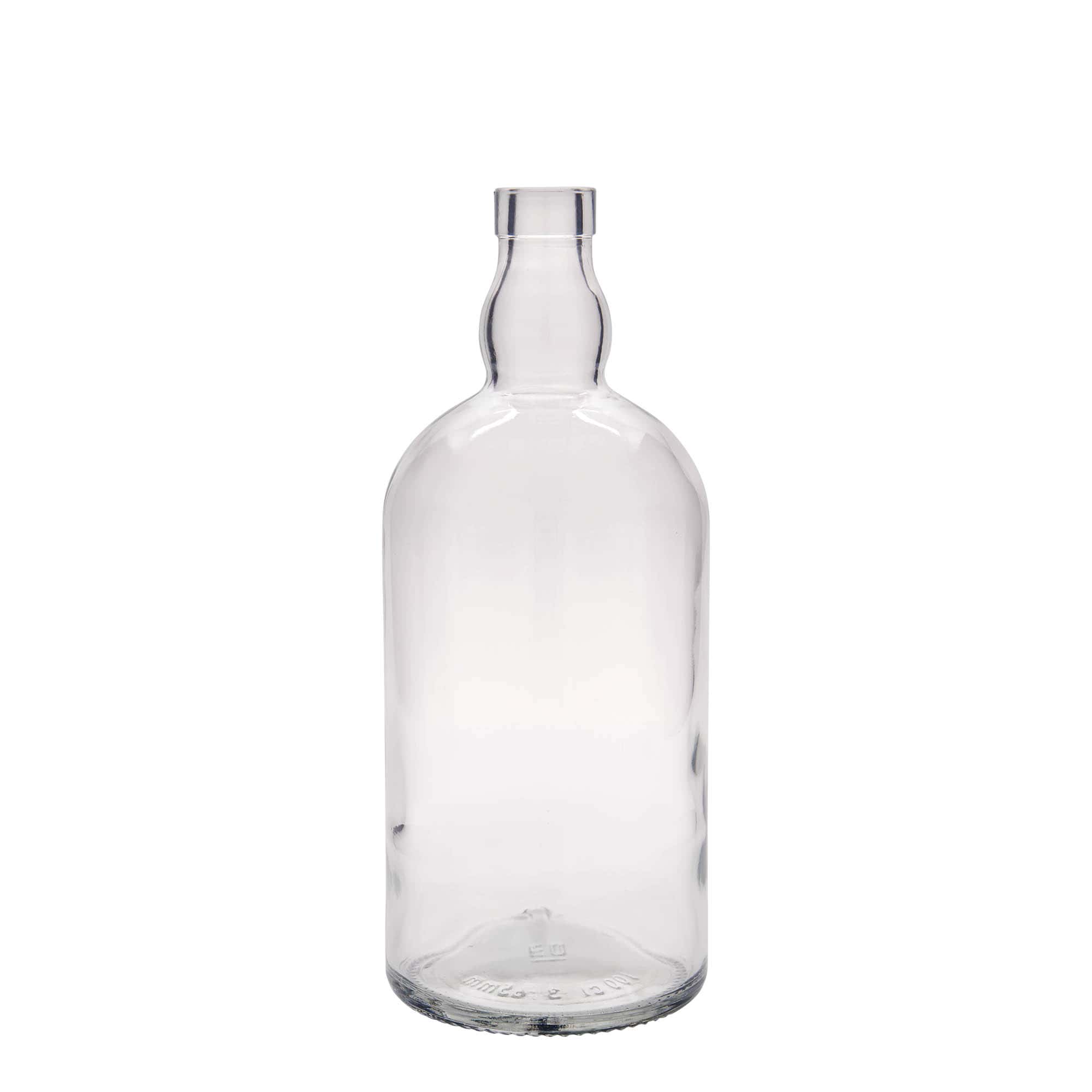 Bouteille en verre 1000 ml 'Aberdeen', ouverture : bouchon en liège