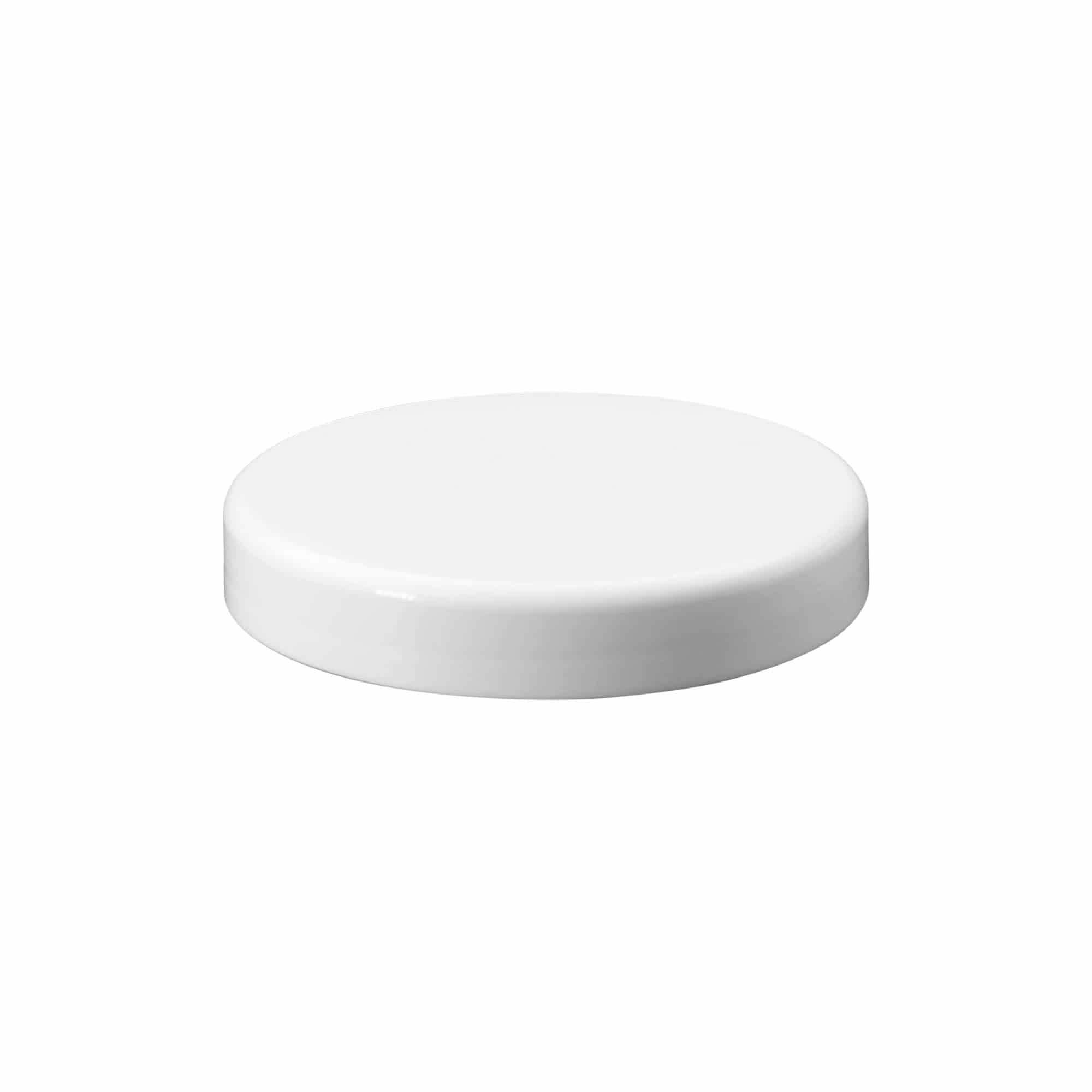 Bouchon à vis, plastique PP, blanc, pour ouverture : 100/400