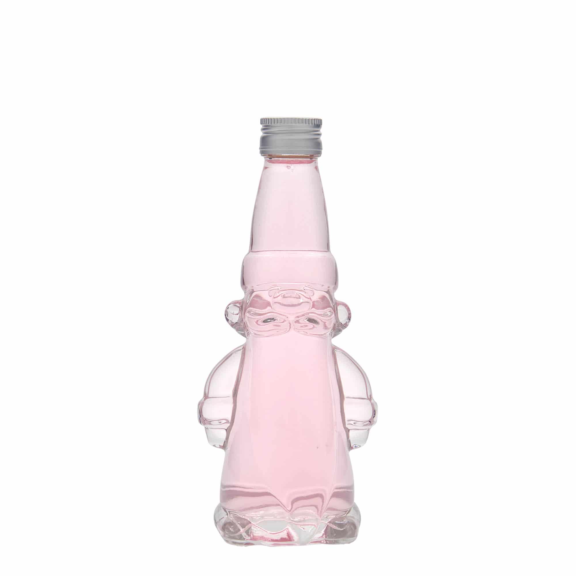 Bouteille en verre 200 ml 'Lutin de Noël', bouchage: PP 28