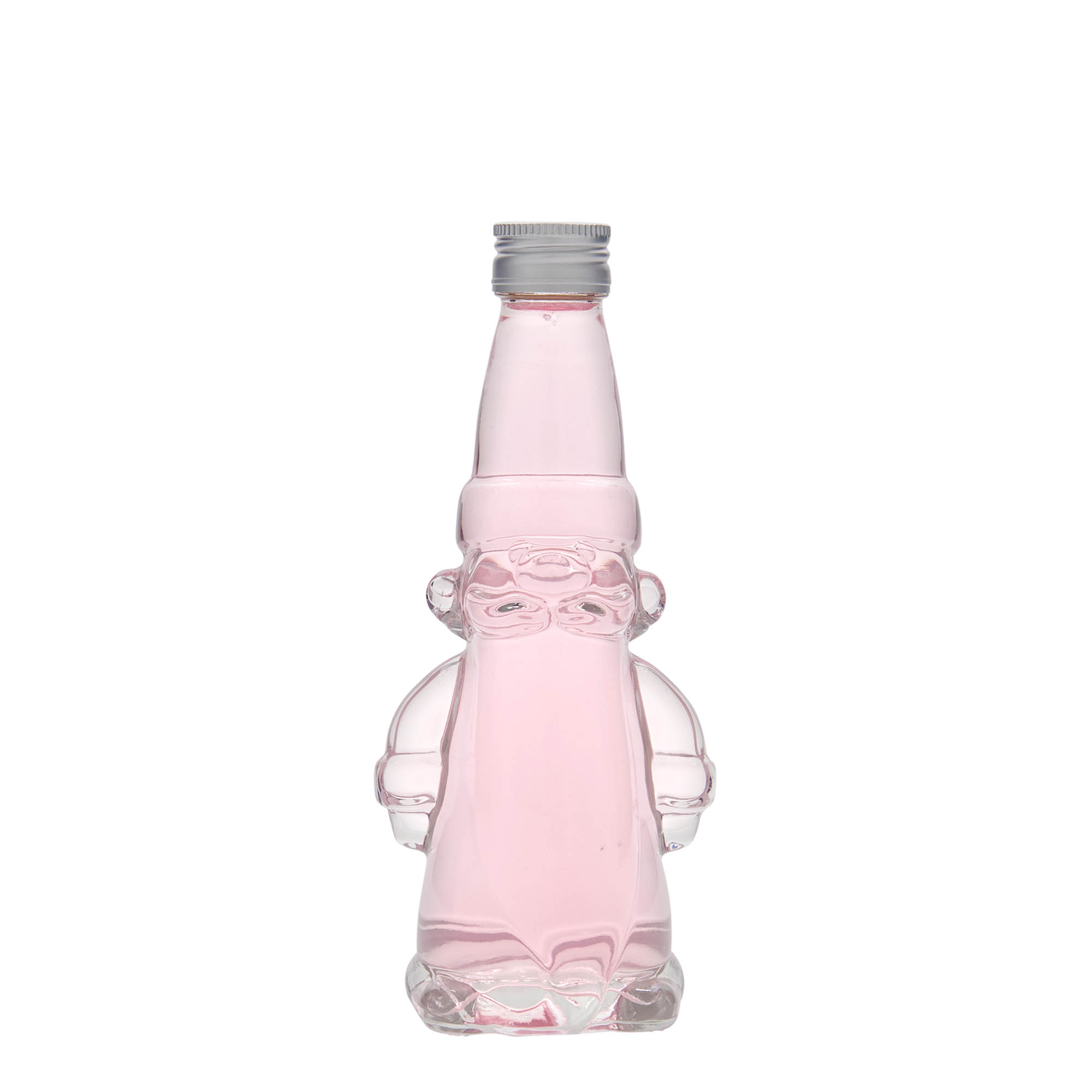 Flacon en verre 200 ml 'Lutin de Noël', ouverture : PP 28 Flacon en verre 200 ml 'Lutin de Noël', ouverture : PP 28